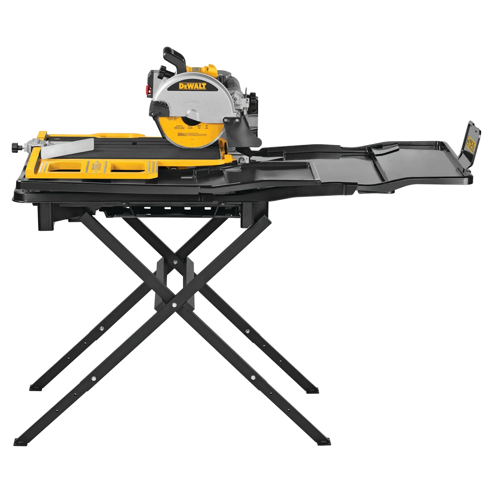 250mm Capacitate mare de capacitate mare Slide Table Wet Tile Saw