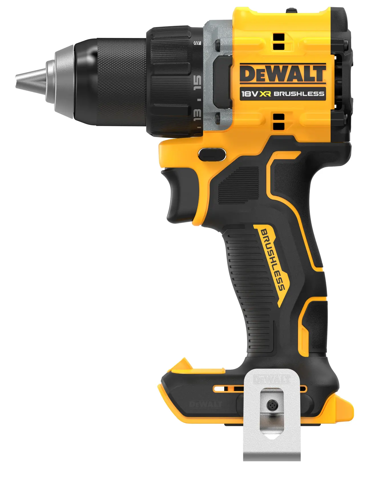 Mașină de găurit și înșurubat compactă, 18V XR cu motor fără perii (doar unealta)