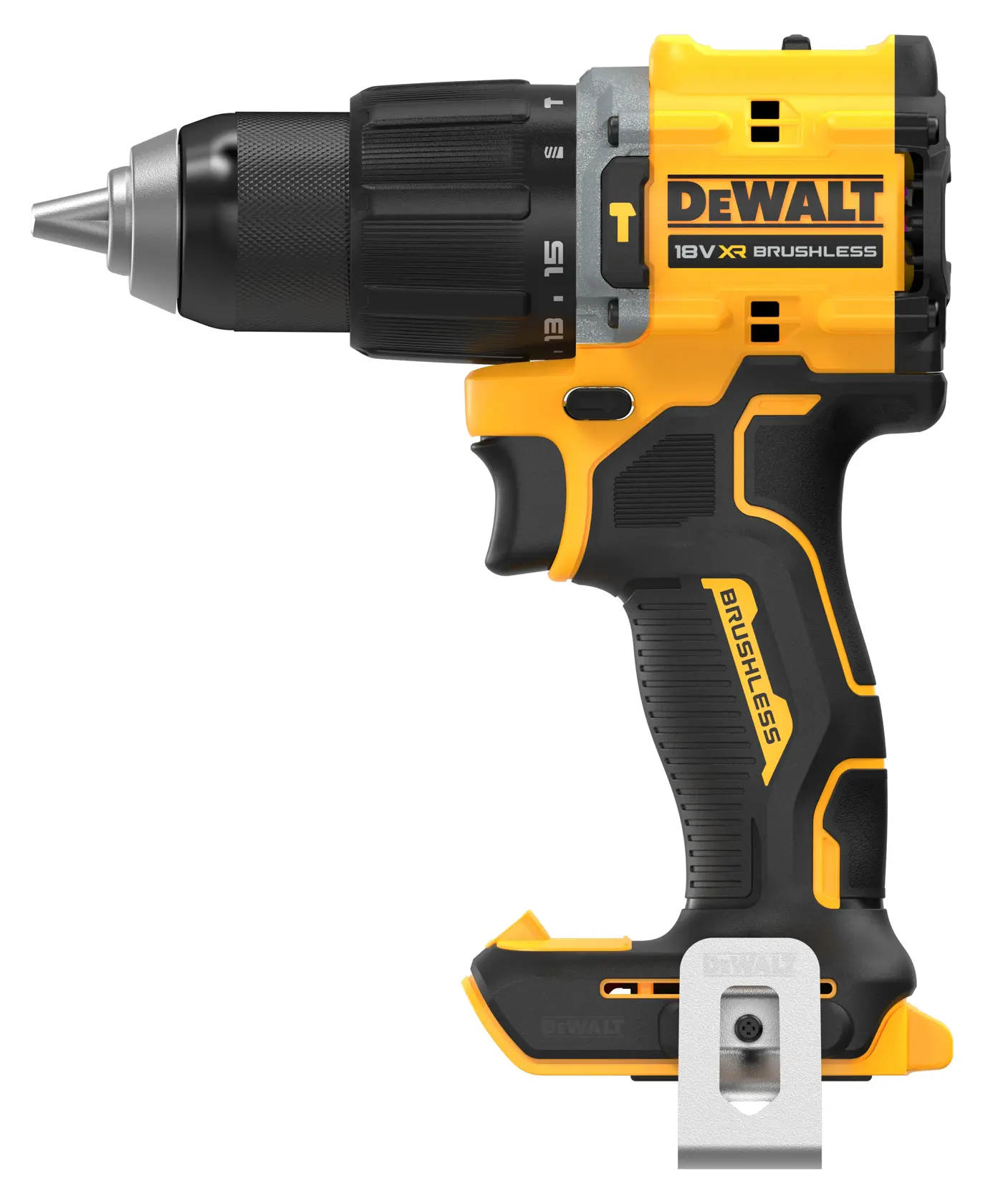 Mașină de găurit cu percuție cu ciocan compactă 18V XR cu motor fără perii (doar unealta)