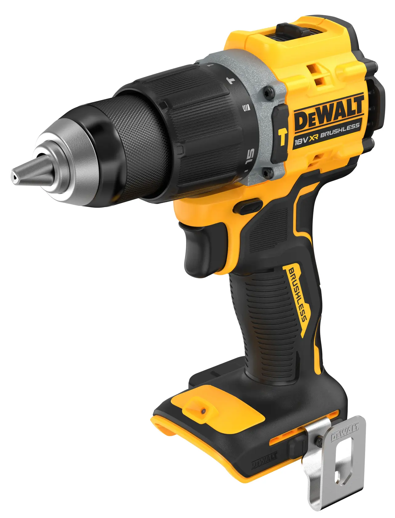 Mașină de găurit cu percuție cu ciocan compactă 18V XR cu motor fără perii (doar unealta)