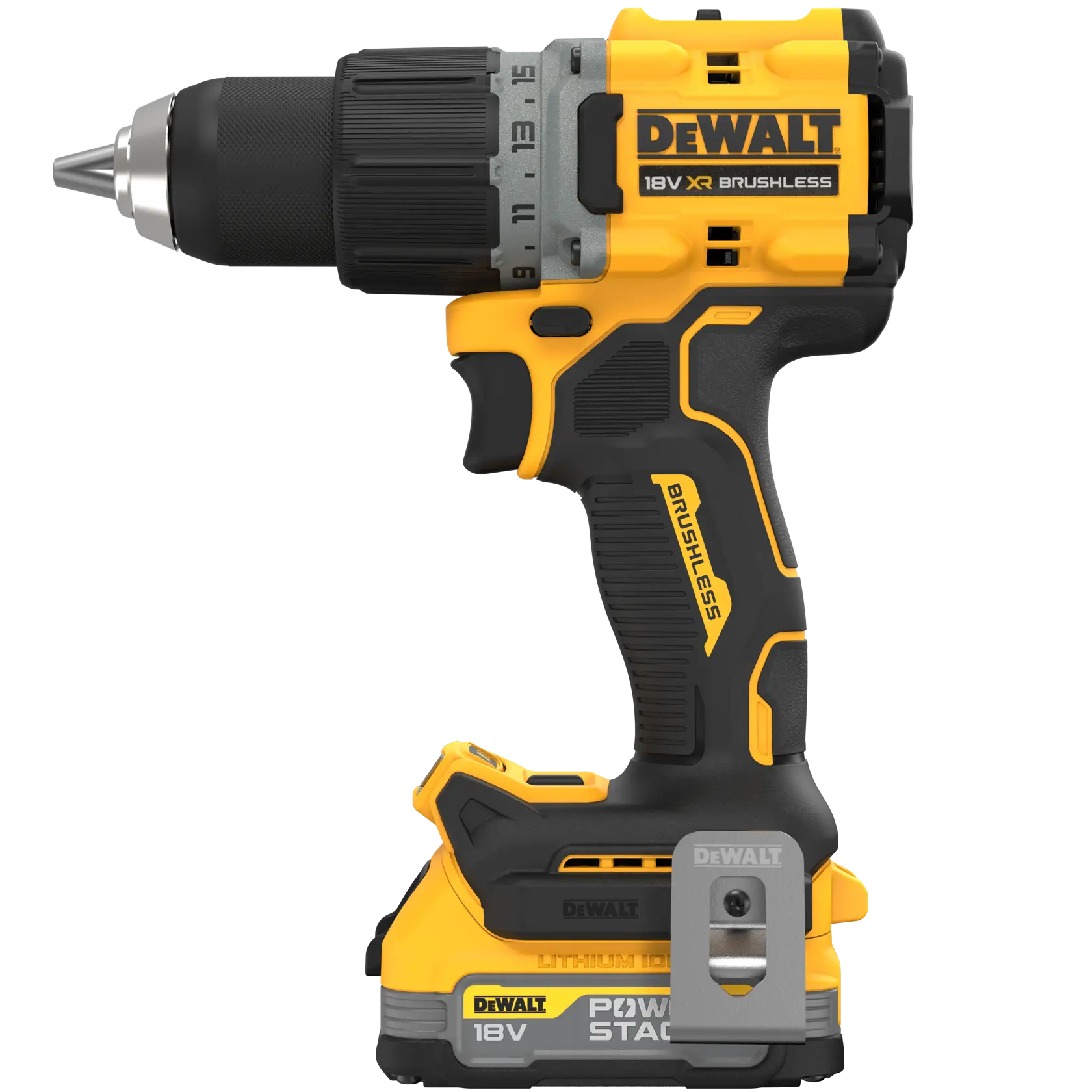 Mașină de găurit și înșurubat cu percuție și motor fără perii de 18 V XR - 1 X POWERSTACK™