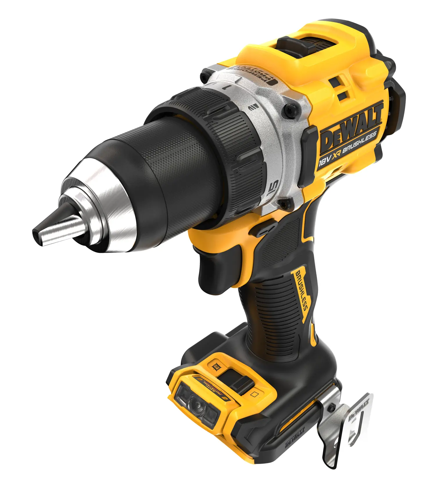 Mașină de găurit și înșurubat cu percuție și motor fără perii de 18V XR - Unitate fără accesorii