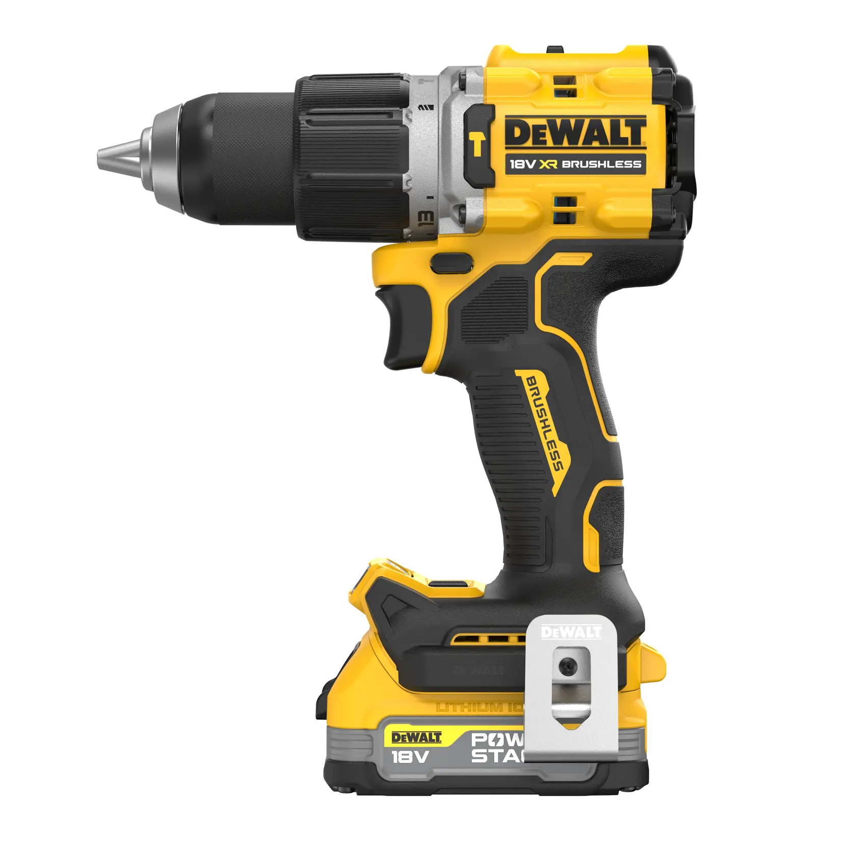 Mașină de găurit și înșurubat cu percuție și motor fără perii de 18 V XR - 2 X POWERSTACK™