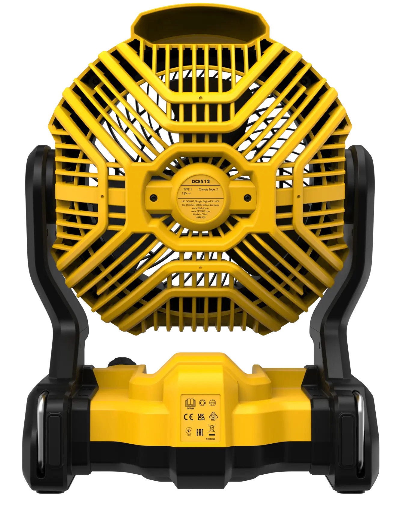 Ventilator de șantier XR de 18 V - unitate goală