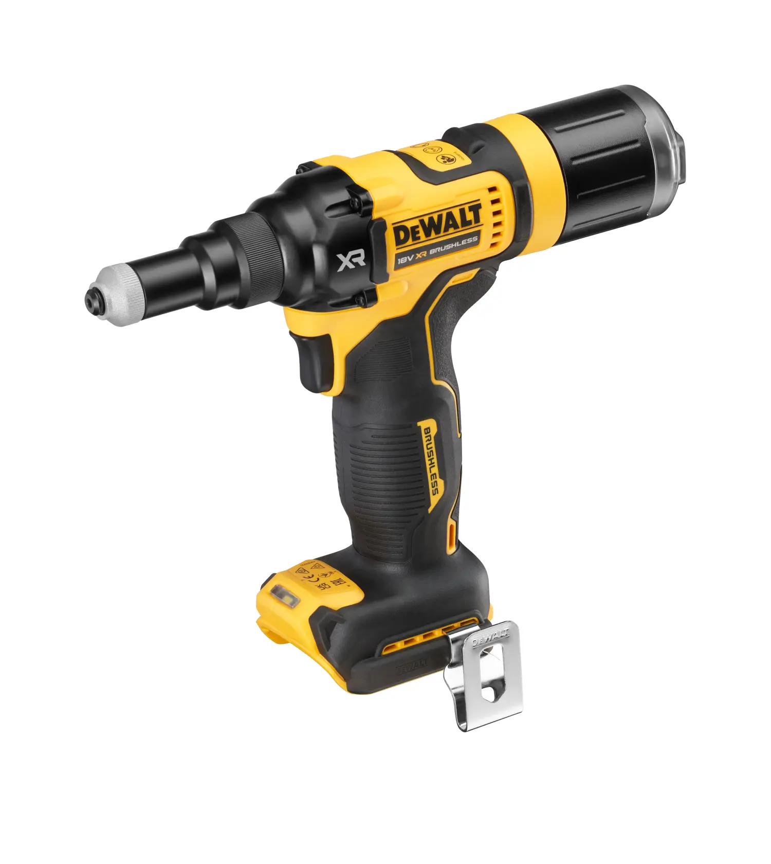 Sculă de nituire fără perii de 4,8 mm, XR de 18 V - doar scula