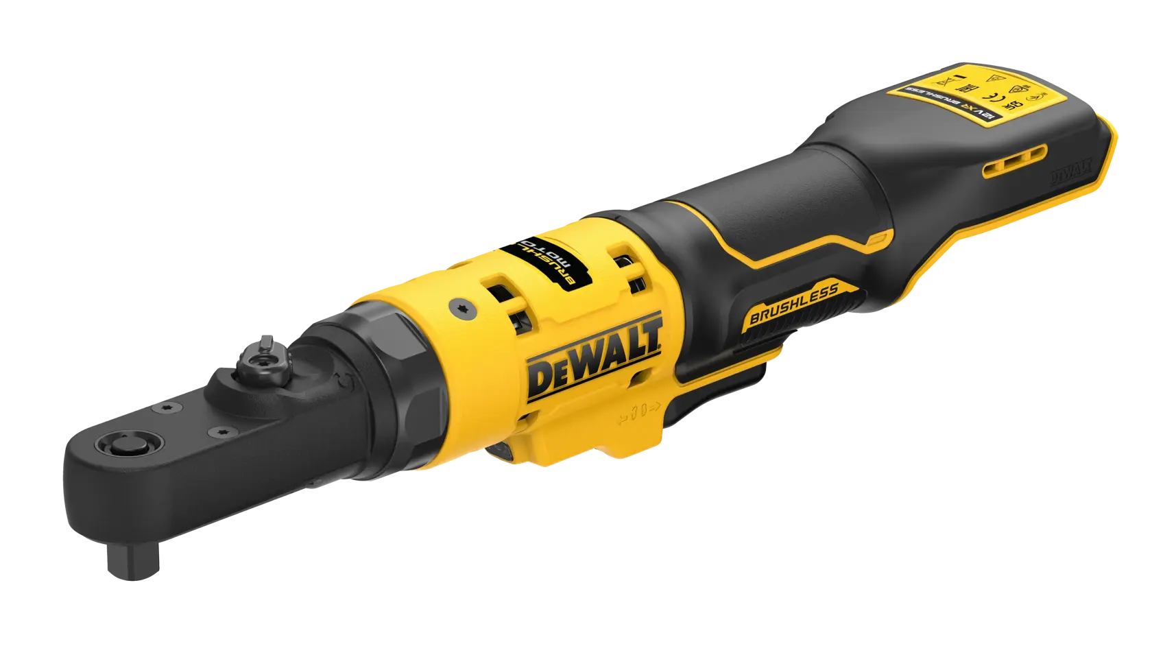 Cheie cu clichet de 3/8" și 1/4", fără perii, XR de 12 V - doar scula