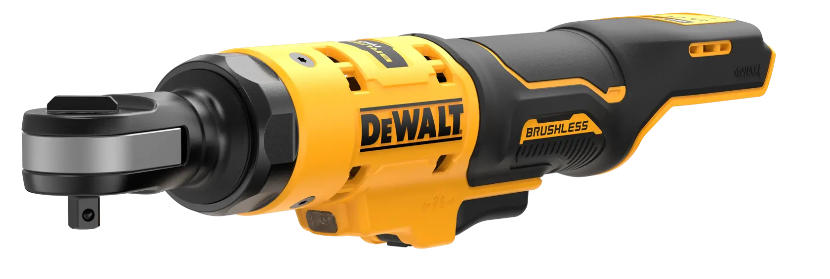 Șurubelniță cu cap deschis prelungit cu cap deschis de 3/8", fără perii, 12 V XR - Unitate goală