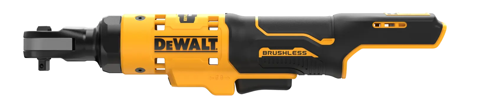 Șurubelniță cu cap deschis prelungit cu cap deschis de 3/8", fără perii, 12 V XR - Unitate goală