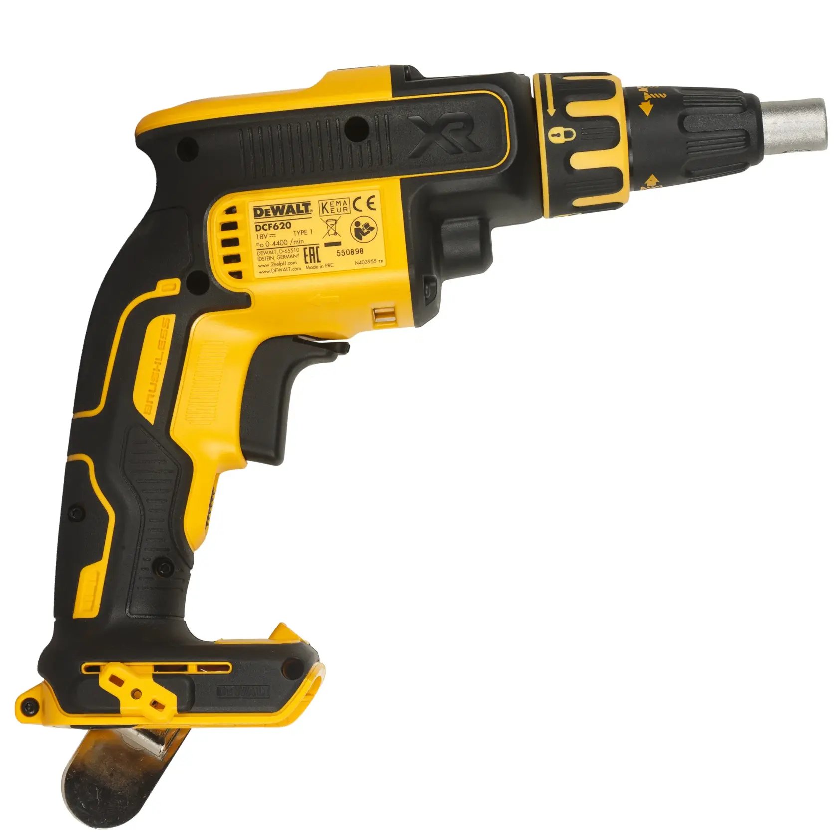 Mașină de găurit pentru gips-carton cu motor fără perii de 18 V XR - Unitate fără accesorii