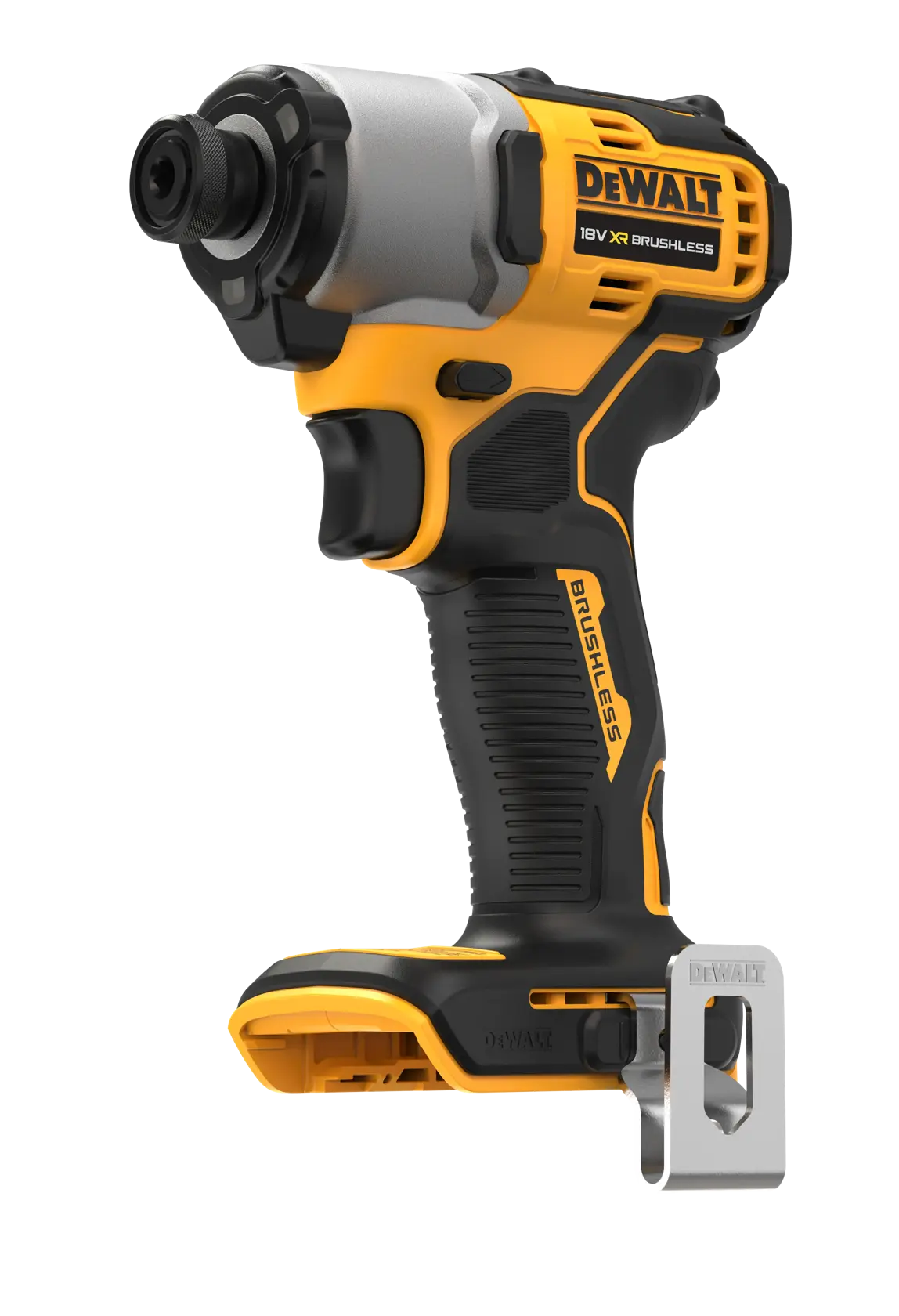Mașină de înșurubat cu impact DEWALT® 18V XR® 1/4" cu motor fără perii (fără acumulator și încărcător)