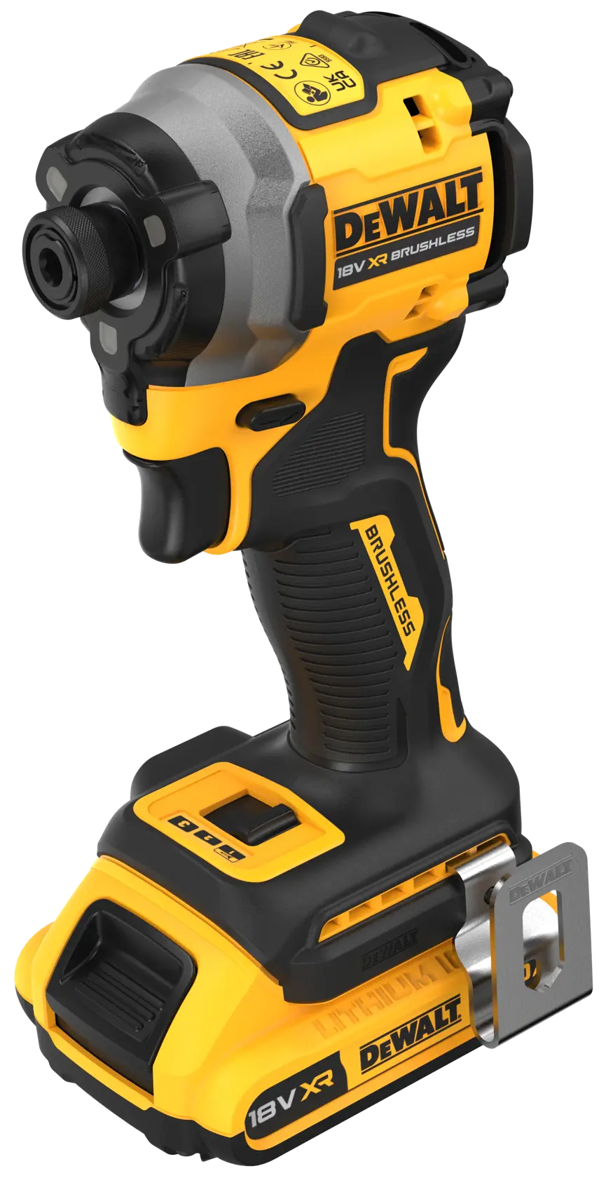 Mașină de găurit și înșurubat compactă cu impact de 18 V XR cu motor fără perii - 2 X 2 Ah