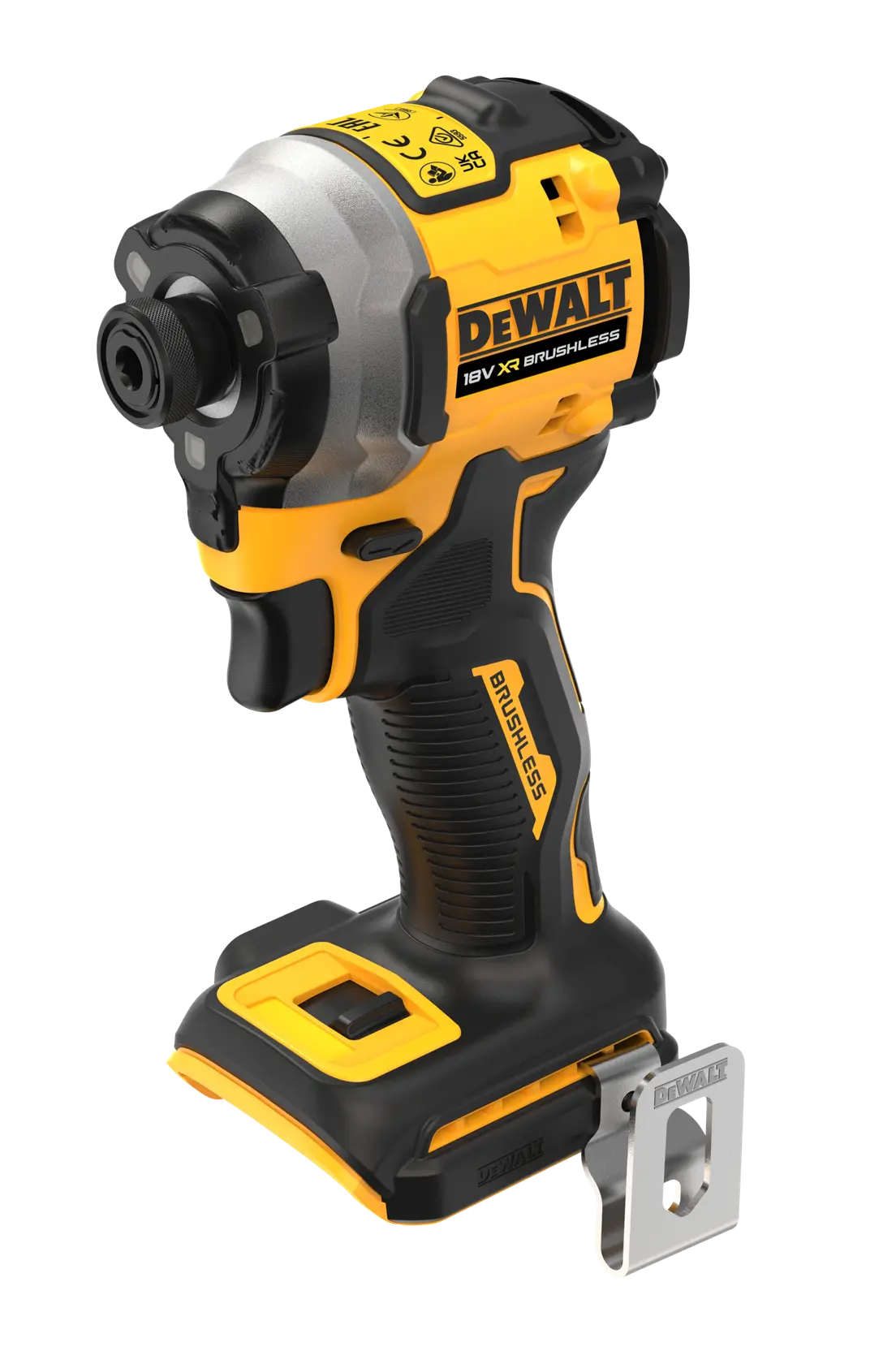 Șurubelniță de impact compactă fără perii de 18 V XR, unitate goală