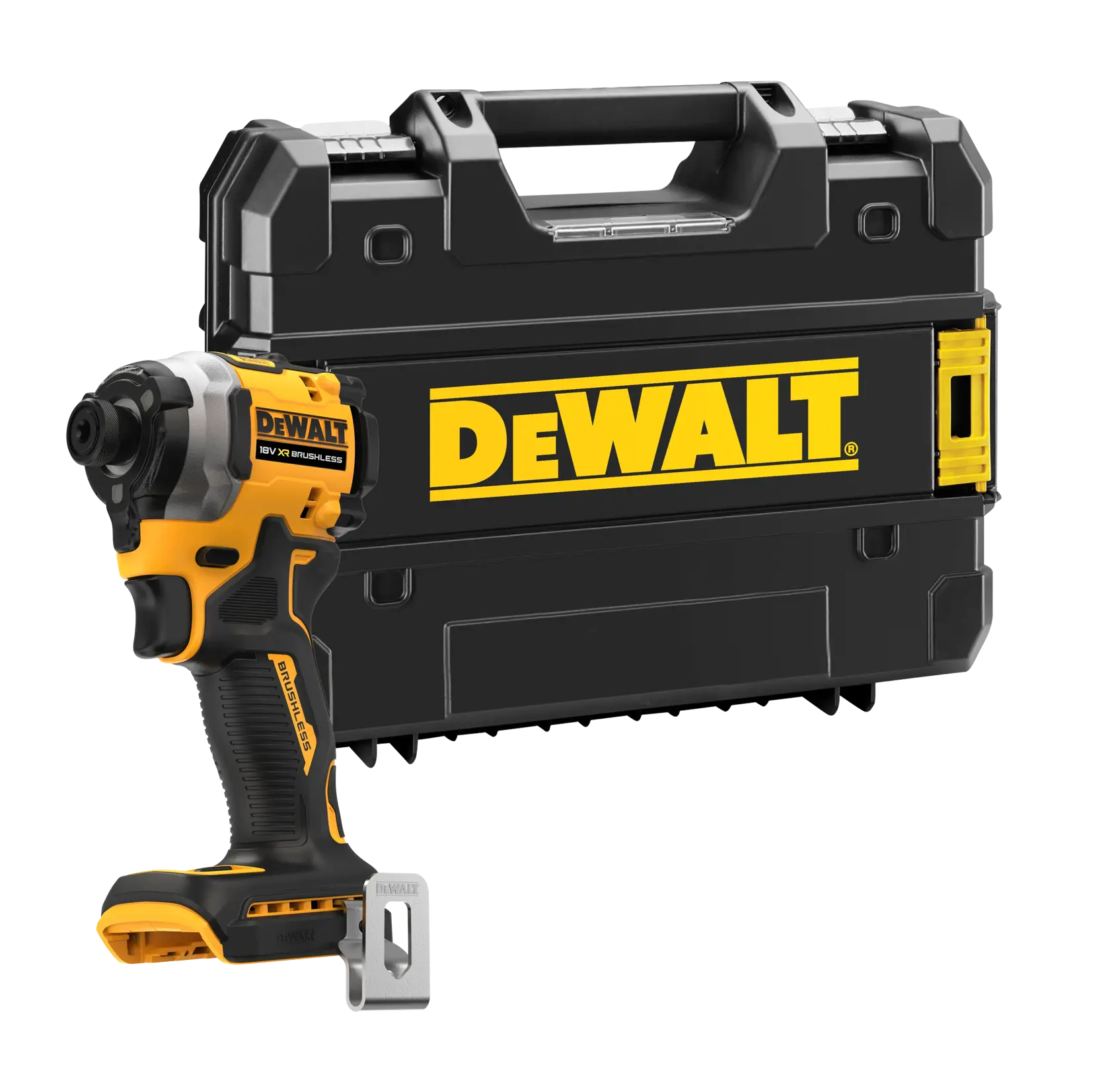 Șurubelniță de impact compactă fără perii de 18 V XR, unitate goală
