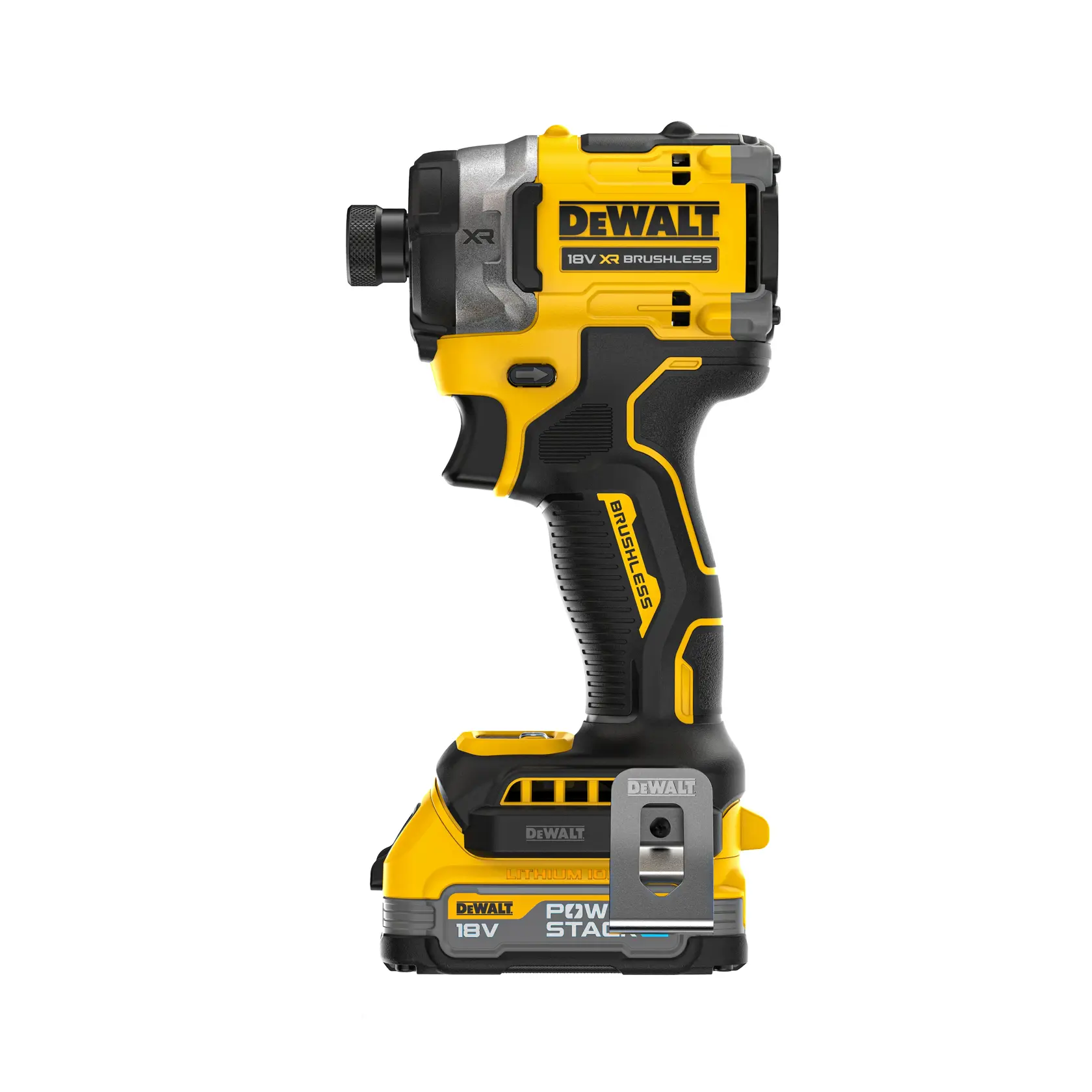 Mașină de înșurubat cu impact XR, cu motor fără perii, de 18 V - 2 baterii POWERSTACK™ de 1,7 Ah