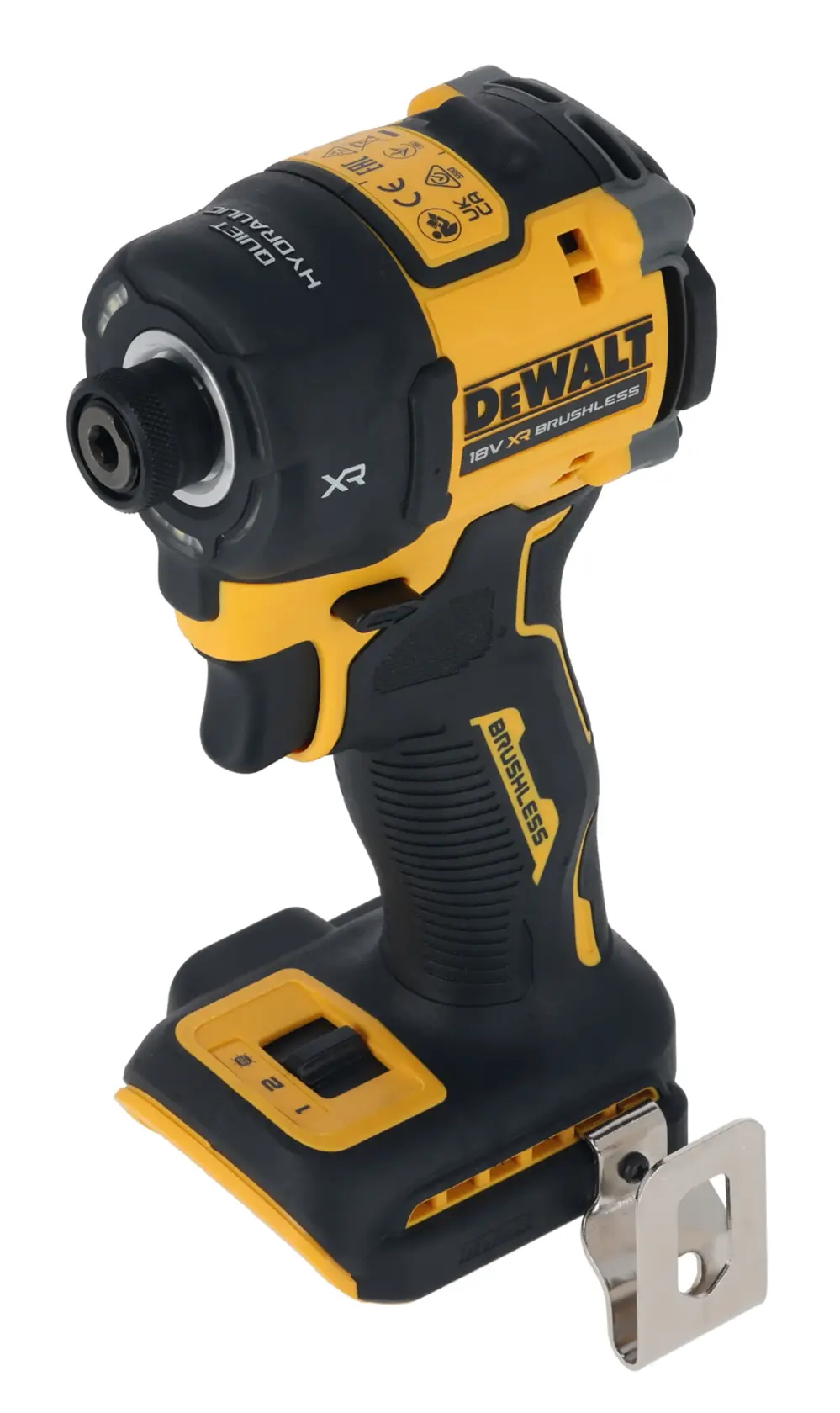 Mașină de înșurubat hidraulică XR, cu motor fără perii, 18 V - Unitate fără acumulator