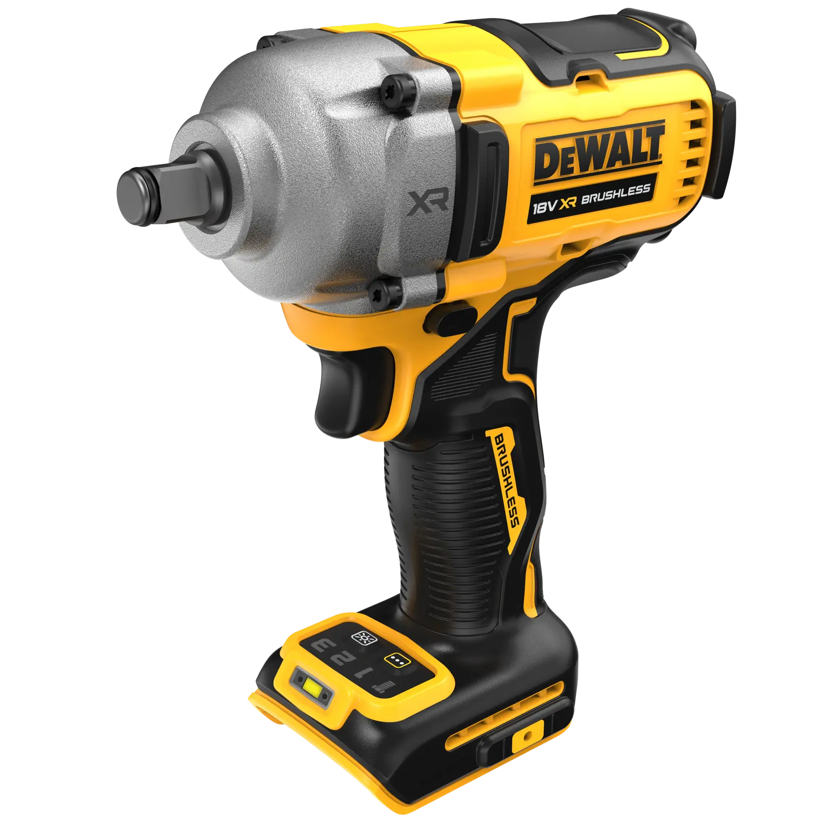 Cheie de impact cu nicovală cu inel Hog Ring de 1/2" fără perii de 18 V XR - unitate goală în TSTAK®