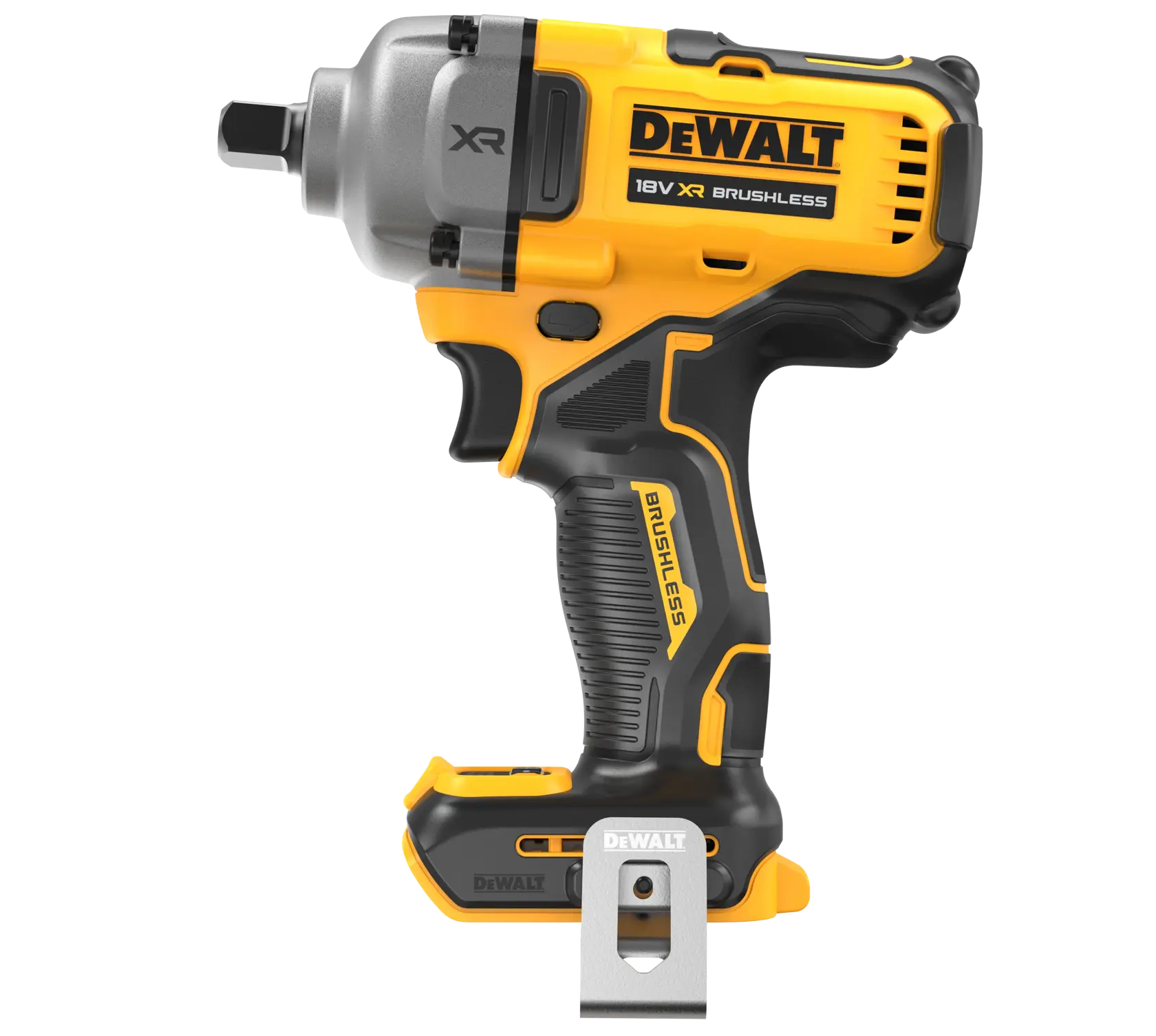 Cheie cu percuție fără perii 18 V XR de 1/2" cu știft de fixare pentru gama medie - Unitate goală