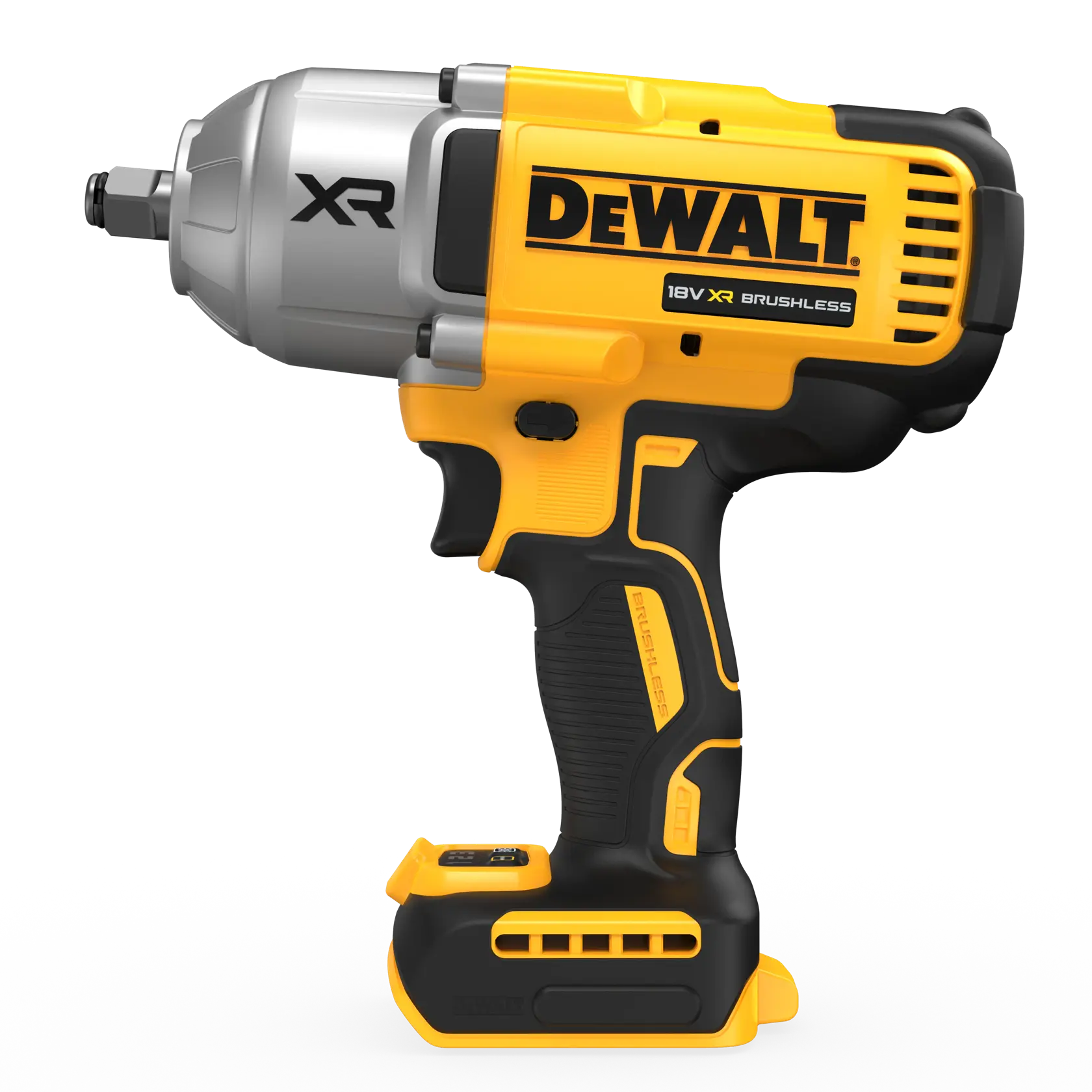 Cheie de impact cu cuplu mare de torsiune de 1/2" cu inel Hog de 18 V XR fără perii - unitate goală