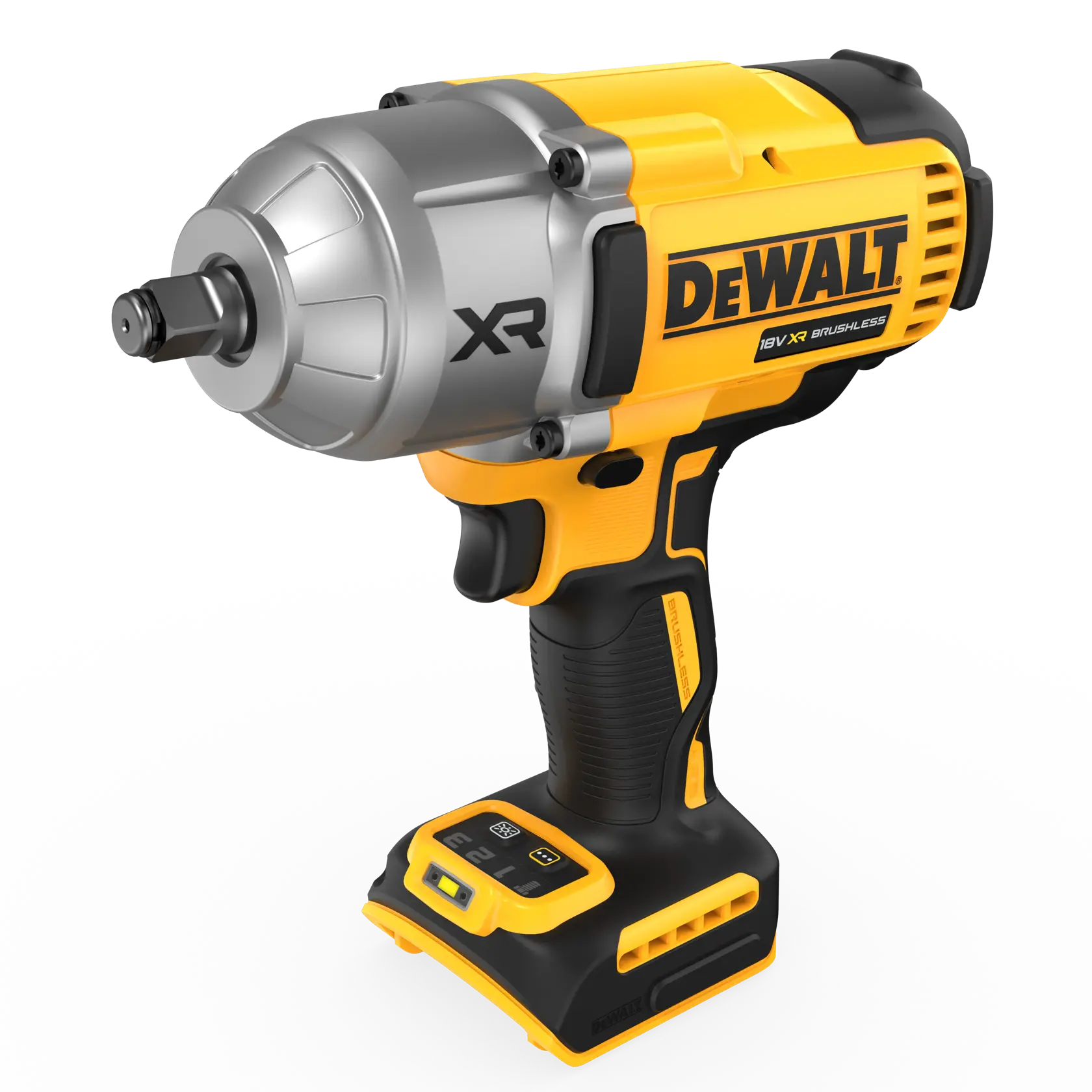 Cheie de impact cu cuplu mare de torsiune de 1/2" cu inel Hog de 18 V XR fără perii - unitate goală