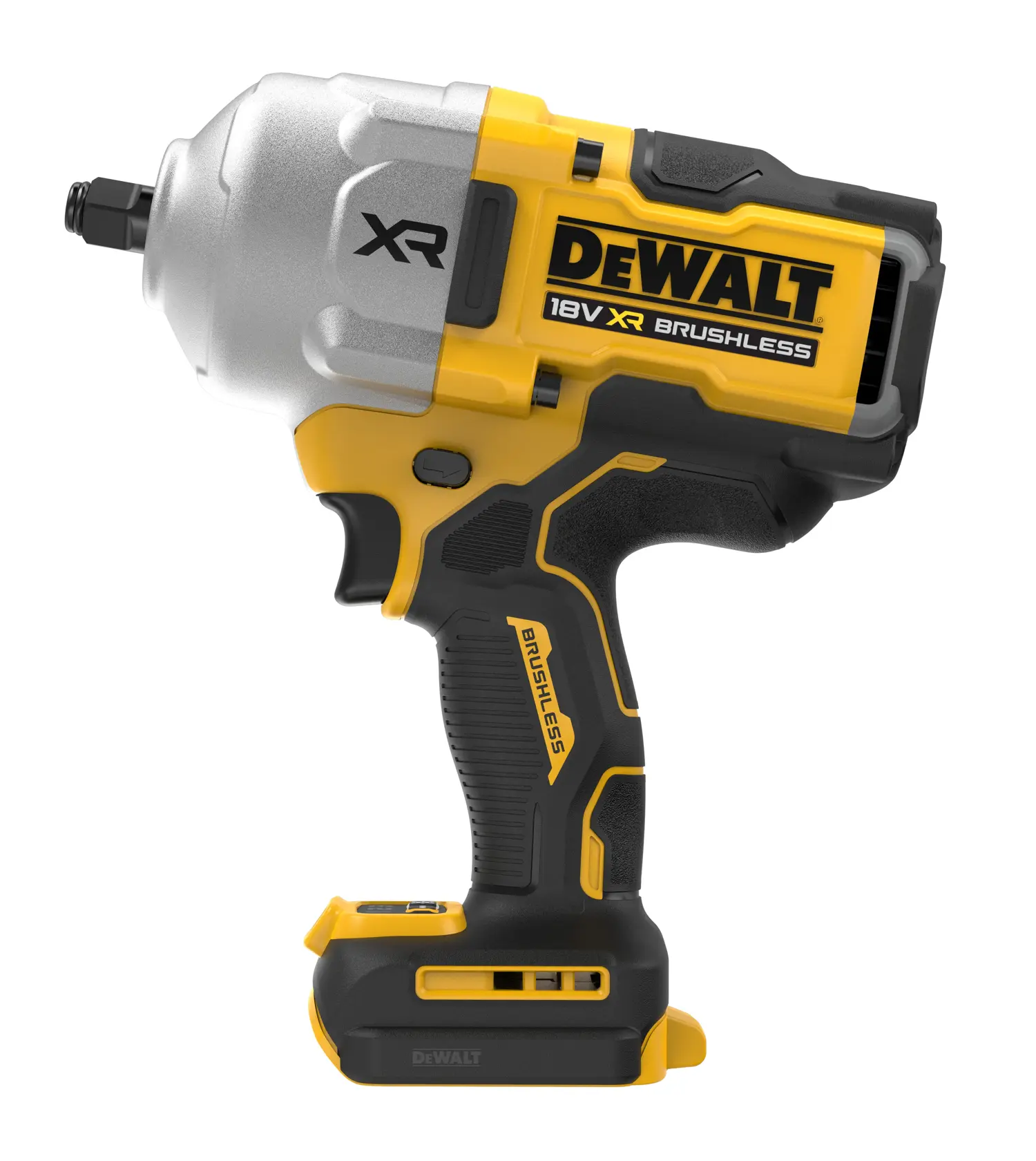 Masina de impact cu cuplu mare, de 1/2", fără perii, XR de 18 V - doar scula