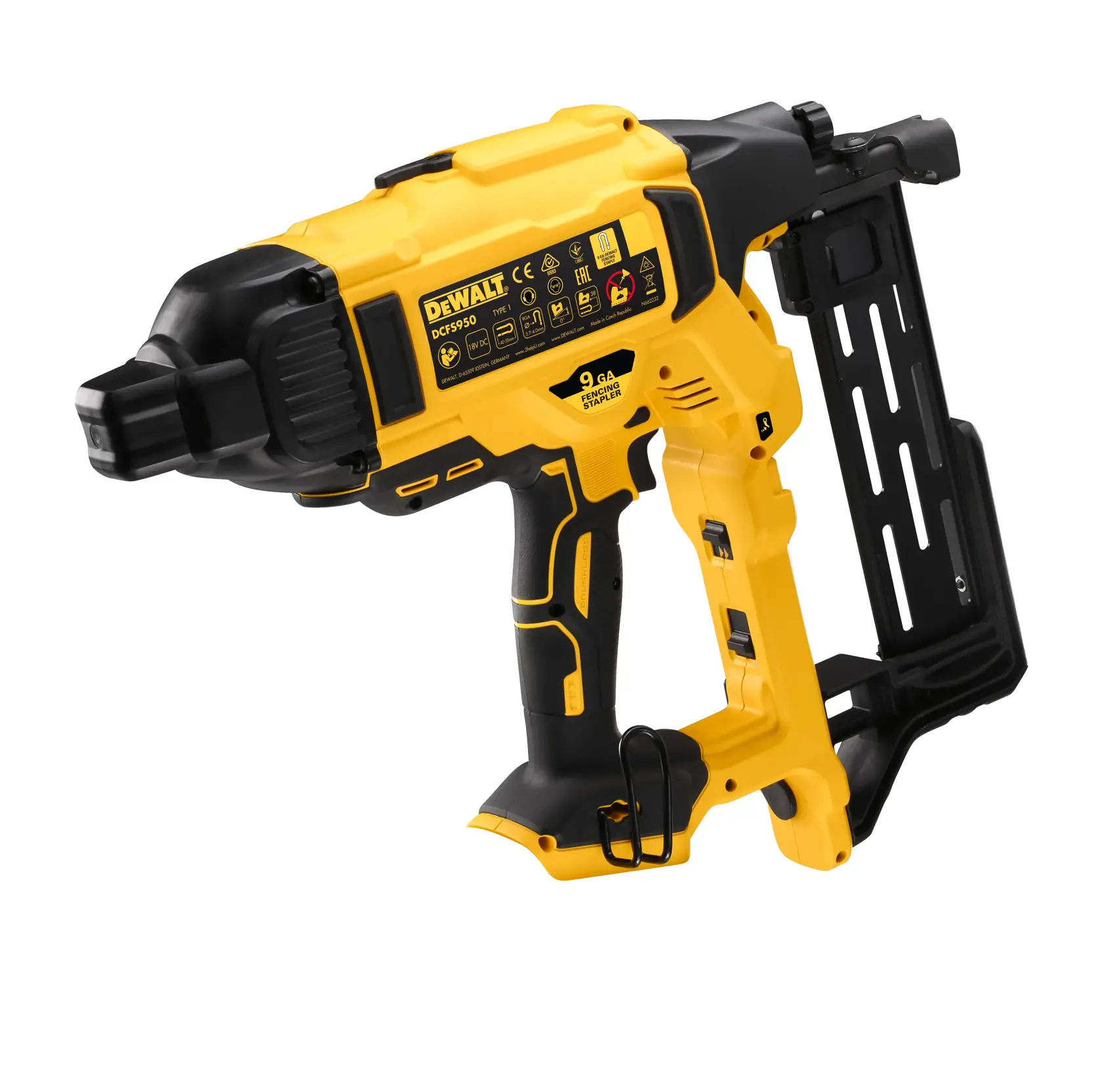Capsator de garduri de 18V XR fără perii - unitate goală