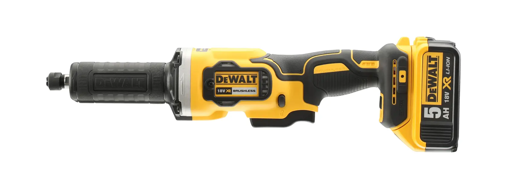 Polizor pentru matrițe de 18V XR cu motor fără perii - 2 X 5Ah