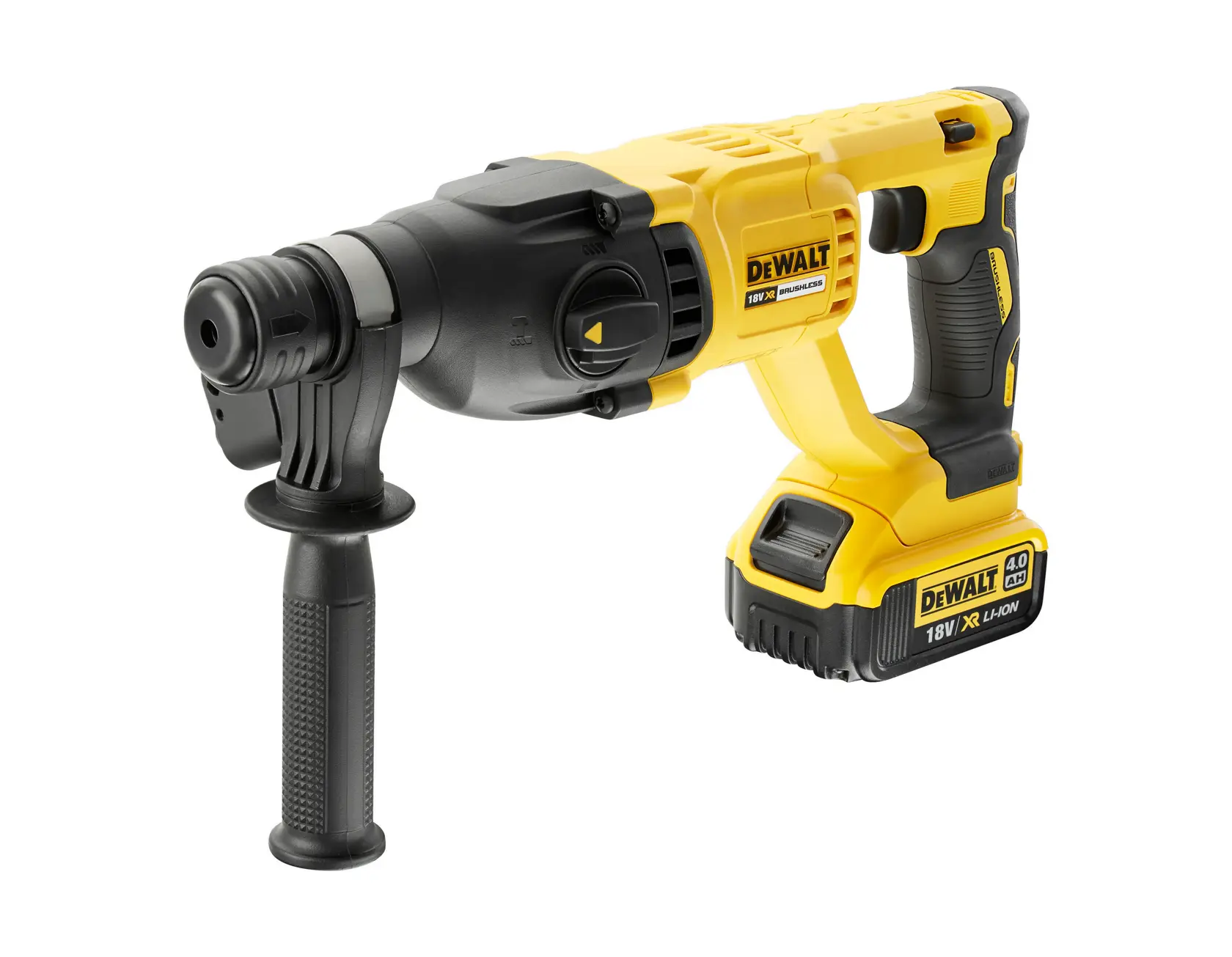 Ciocan rotopercutor cu motor fără perii SDS-Plus de 18V XR, 26 mm  - 1 X 4Ah