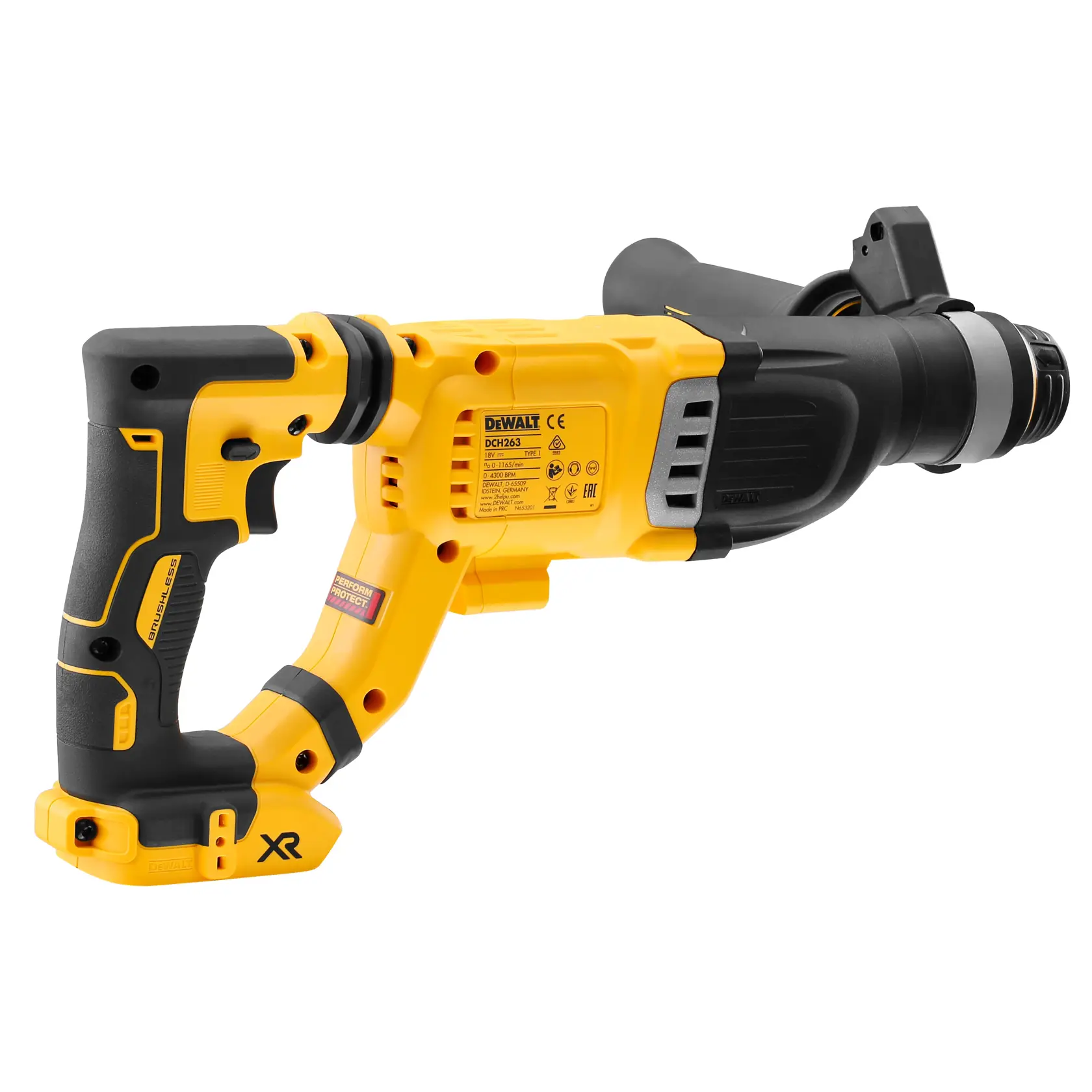 Ciocan rotopercutor cu motor fără perii SDS-Plus de 18V XR, 28 mm - Unitate fără accesorii