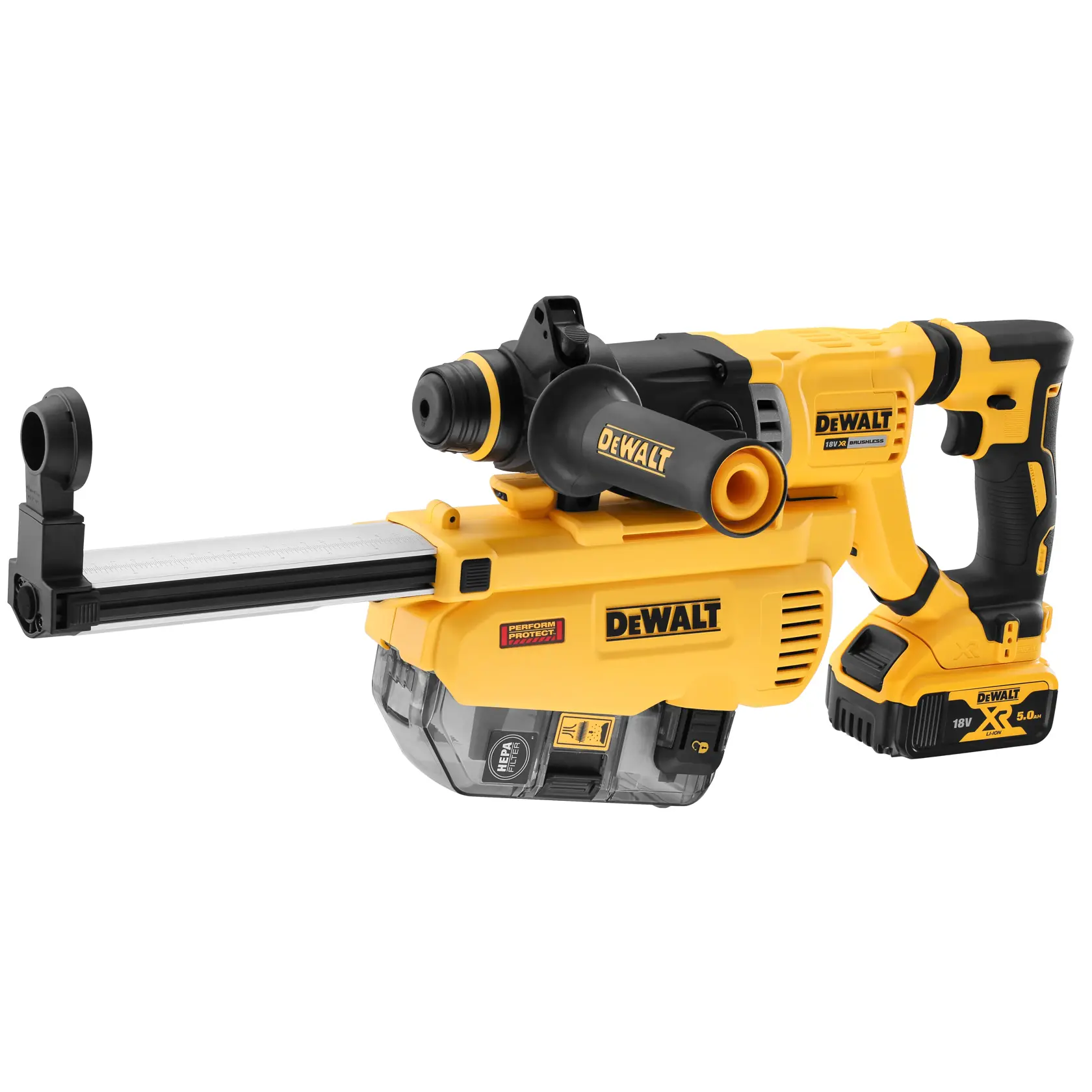 Ciocan rotopercutor cu motor fără perii SDS-Plus de 18V XR, 28 mm - 1 X 5Ah