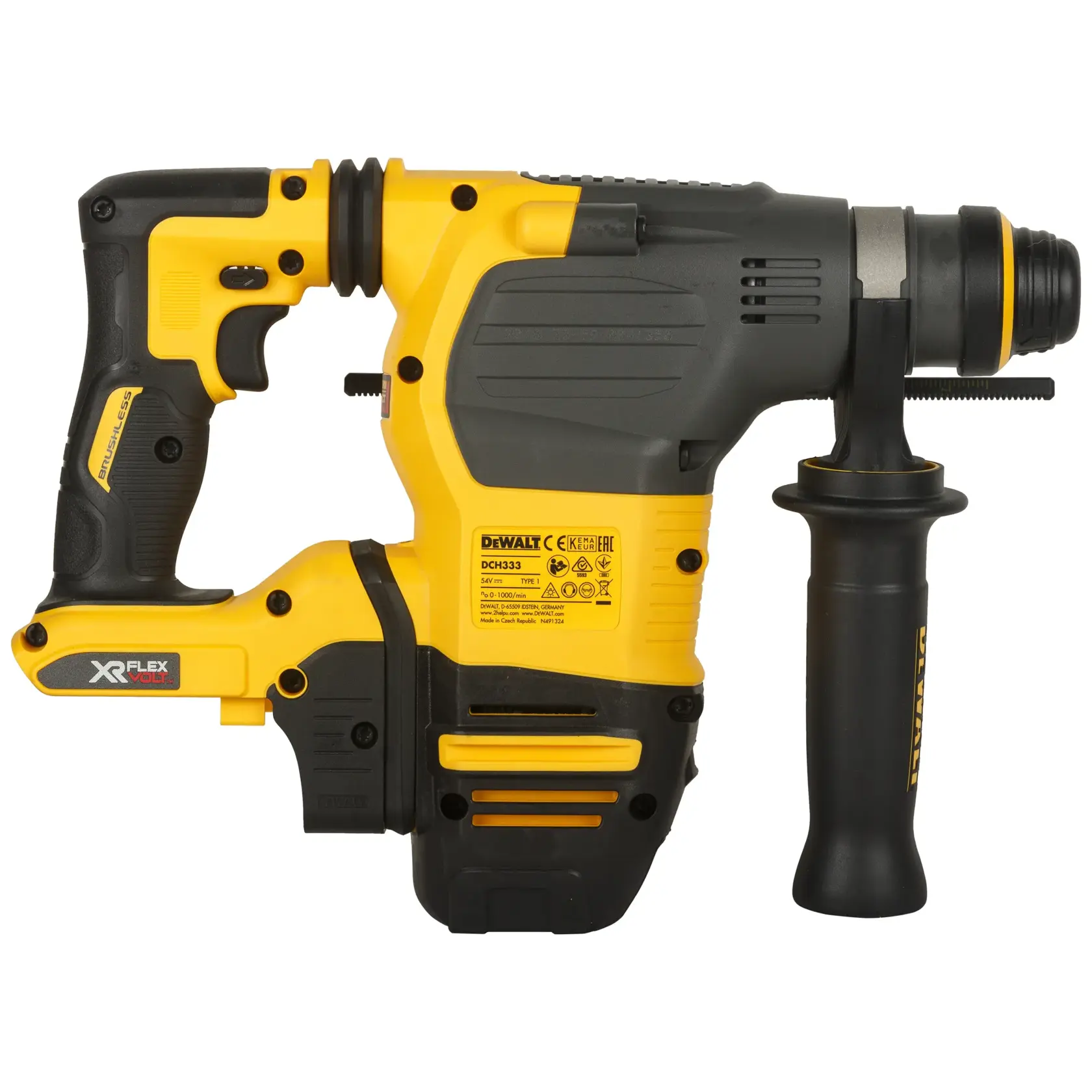 Ciocan rotopercutor SDS-Plus 54V XR Flexvolt, 30 mm - Unitate fără accesorii