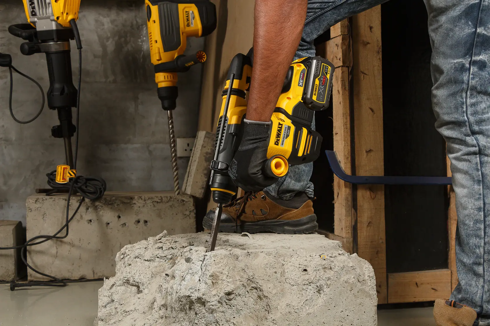 Ciocan rotopercutor SDS-Plus 54V XR Flexvolt, 30 mm - Unitate fără accesorii