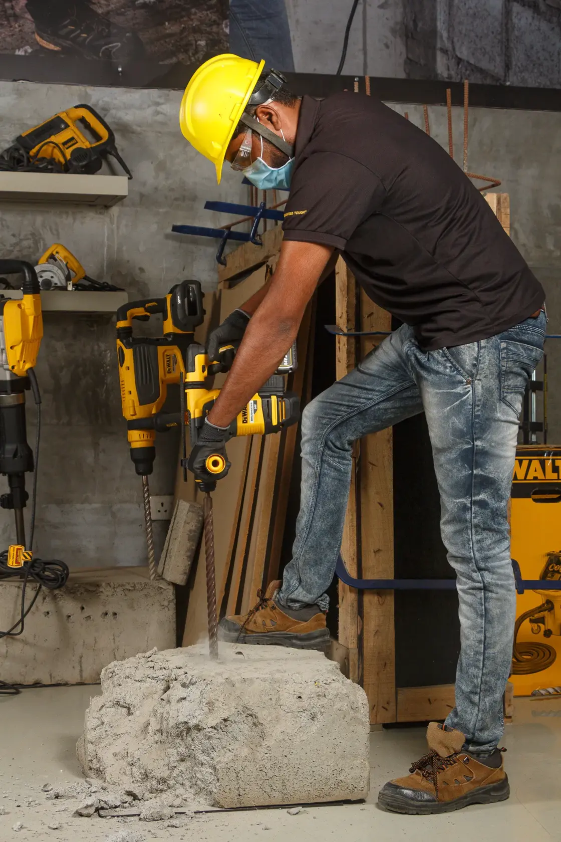 Ciocan rotopercutor SDS-Plus 54V XR Flexvolt, 30 mm - Unitate fără accesorii