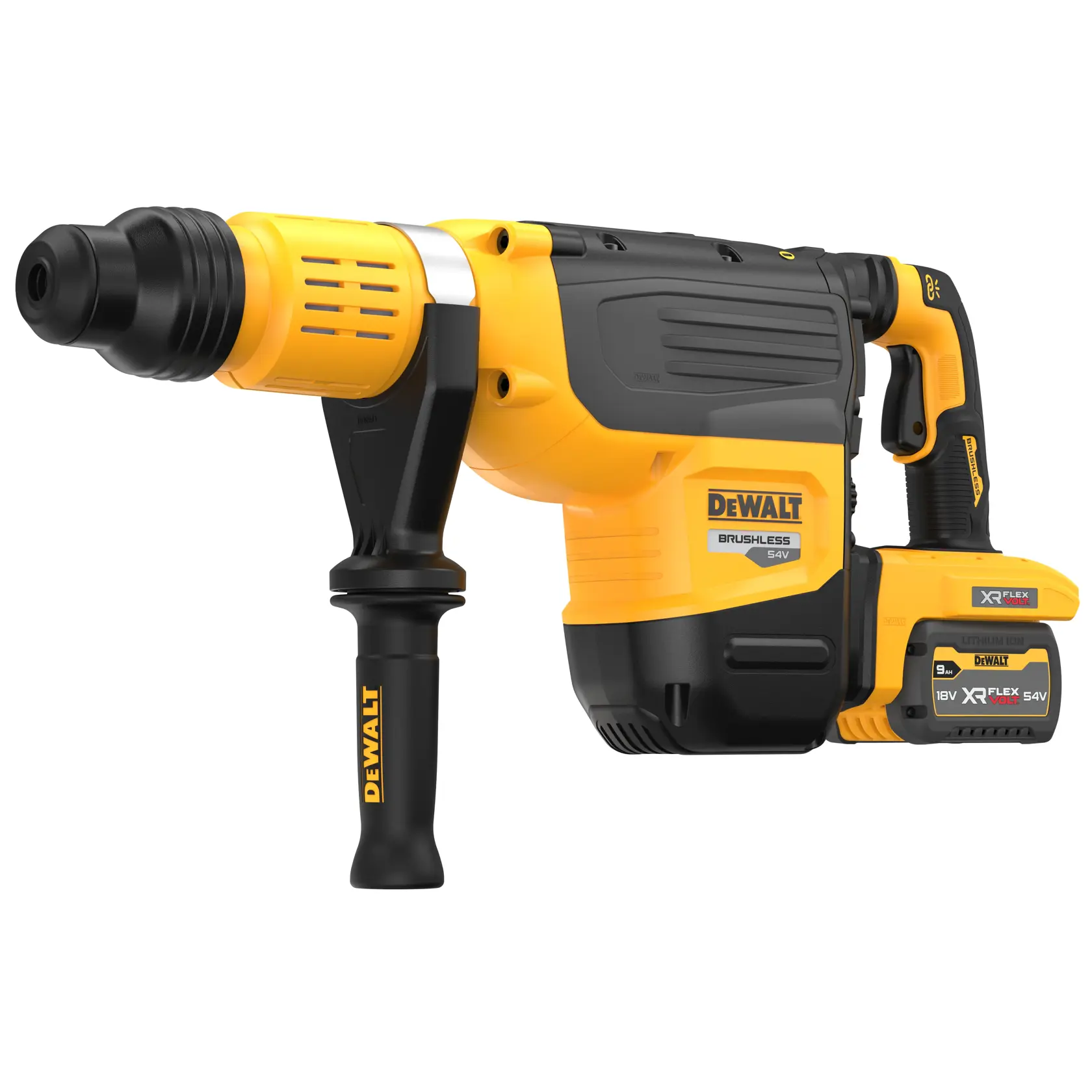 Ciocan rotopercutor SDS-Max 54V XR Flexvolt 52 mm (52 mm) (2 X 12 Ah).