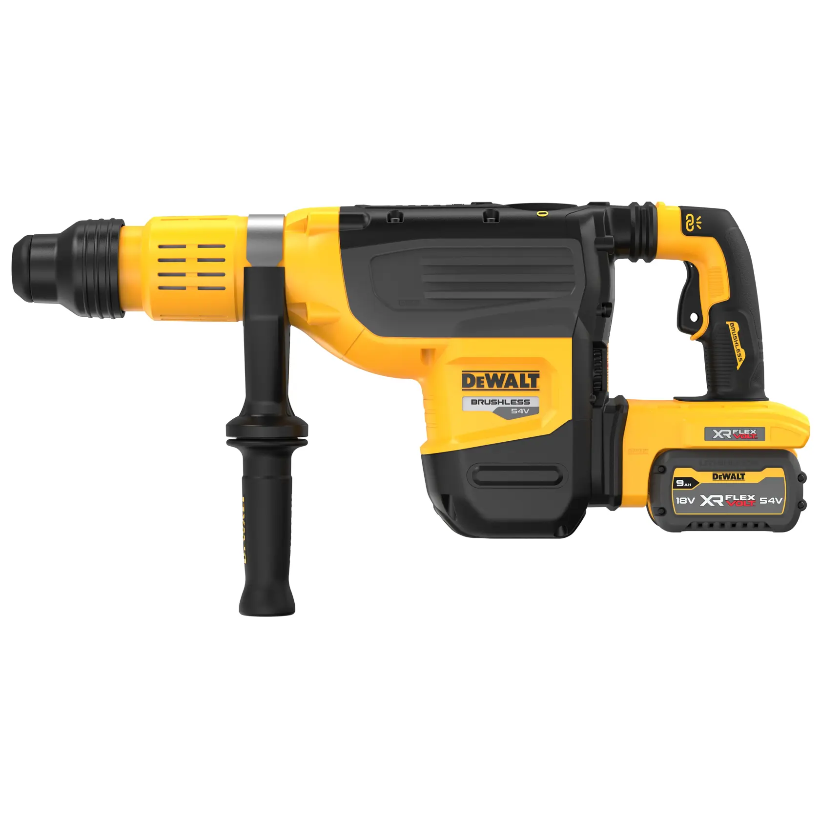 Ciocan rotopercutor SDS-Max 54V XR Flexvolt 52 mm (52 mm) (2 X 12 Ah).