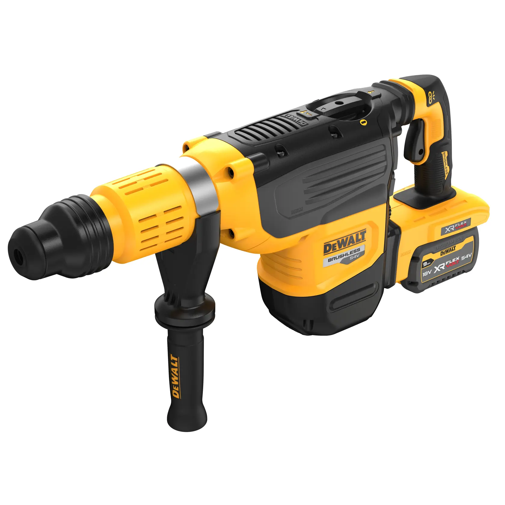Ciocan rotopercutor SDS-Max 54V XR Flexvolt 52 mm (52 mm) (2 X 12 Ah).