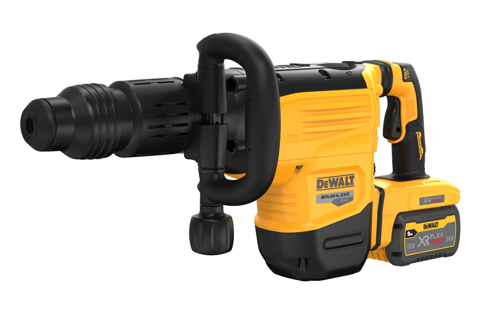 Ciocan demolator DEWALT® 54V XR® FLEXVOLT® SDS-Max, 2 x 9Ah