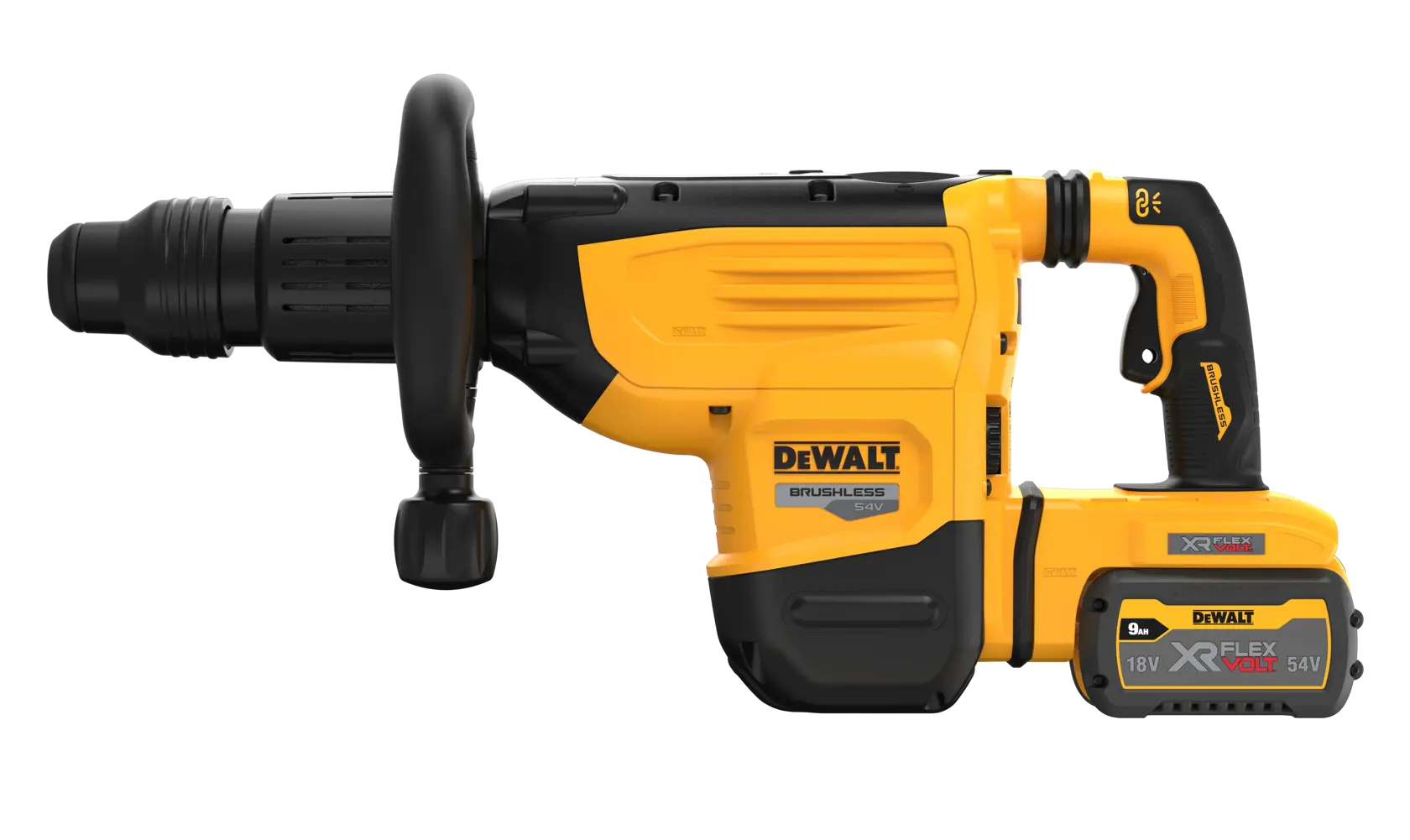 Ciocan demolator DEWALT® 54V XR® FLEXVOLT® SDS-Max, 2 x 9Ah