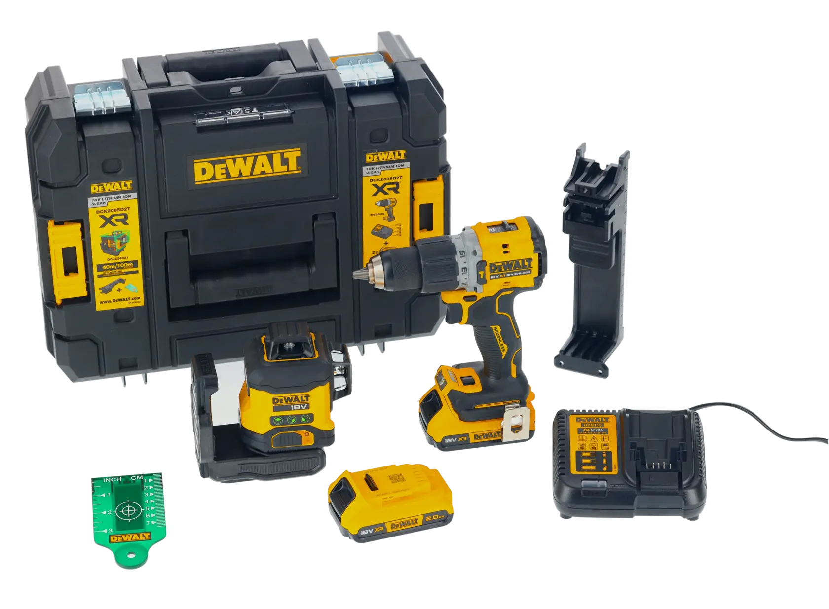 Kit dublu fără perii XR de 18 V (2 X 2 Ah)