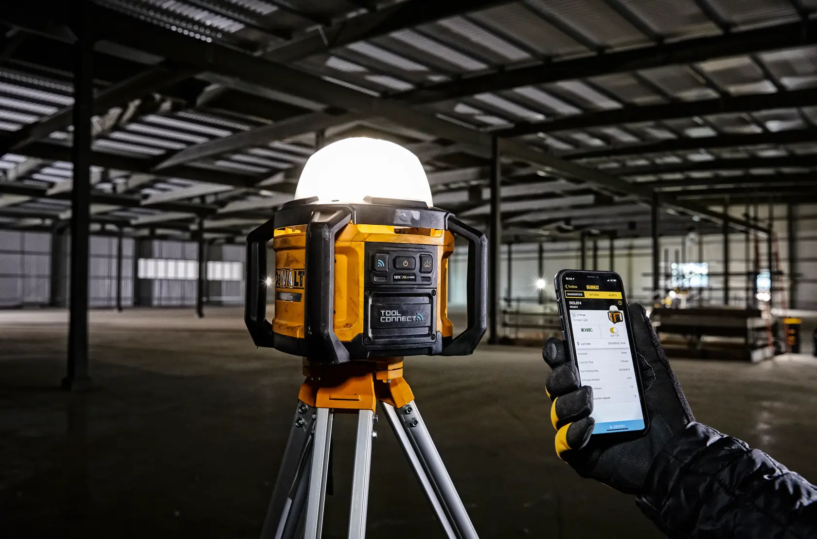 Lampă LED de lucru 18V XR Tool Connect