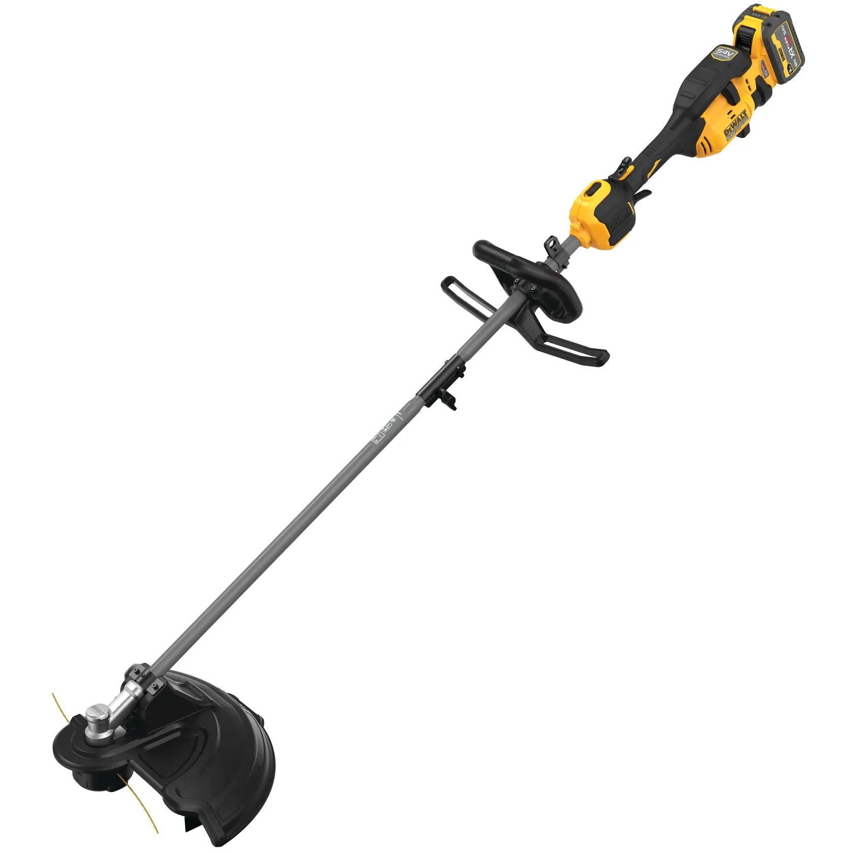 54 V XR Flexvolt cu braț divizat XR Flexvolt cu accesoriu pentru trimmer de coarde - 1 X 9 Ah