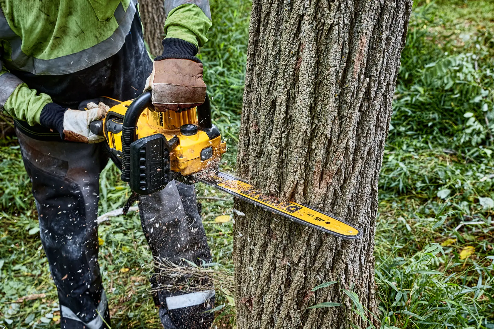 Drujbă DEWALT® 54V XR® FLEXVOLT® 45 cm, 1 x 9Ah