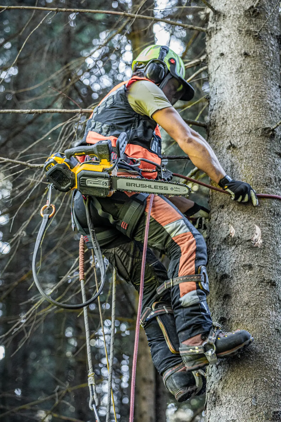 Motoferăstrău de 54 V XR Flexvolt, cu mâner în partea superioară - numai scula
