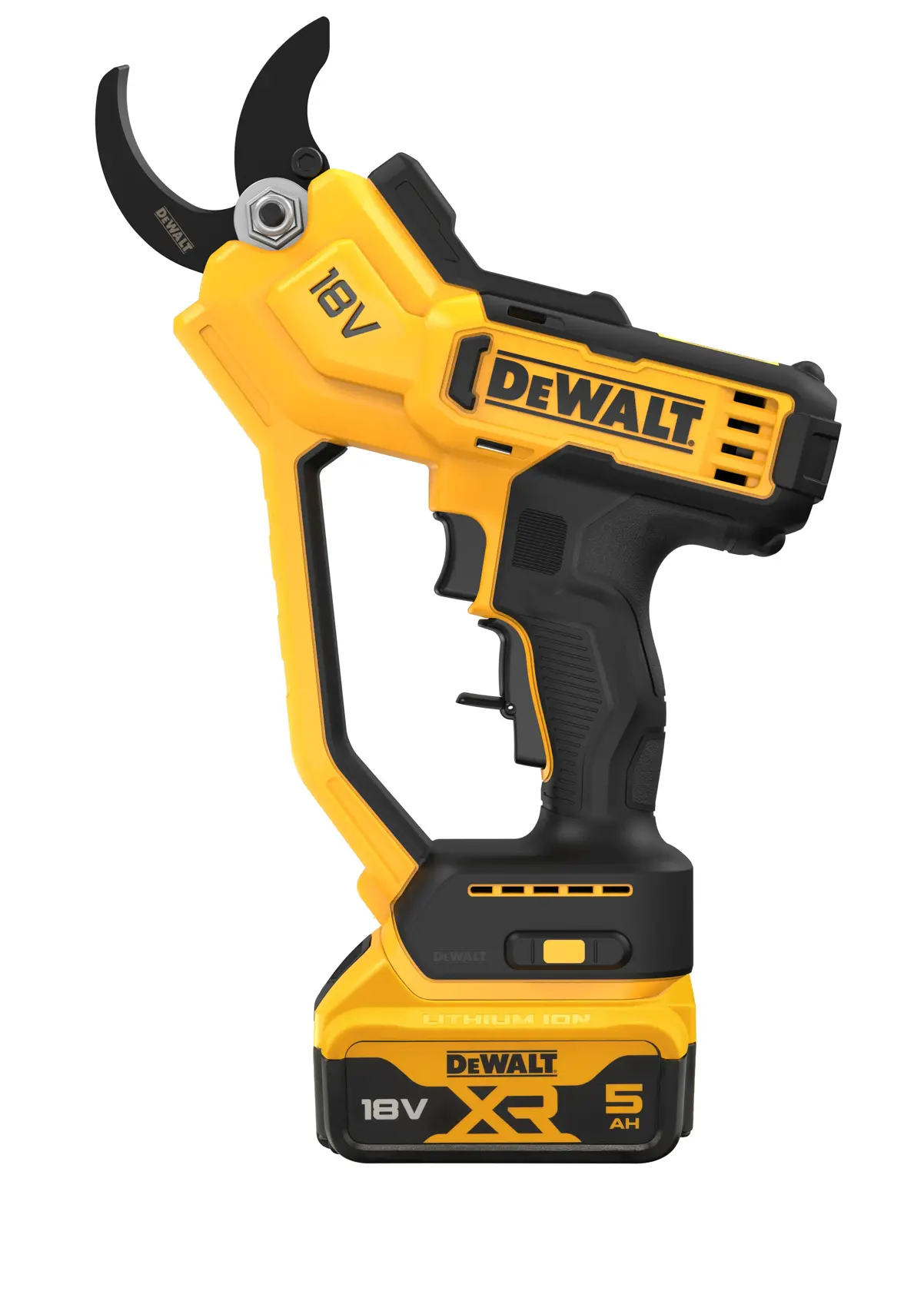Foarfecă de crengi electrică 18V XR de 32 mm - 1 x 5Ah