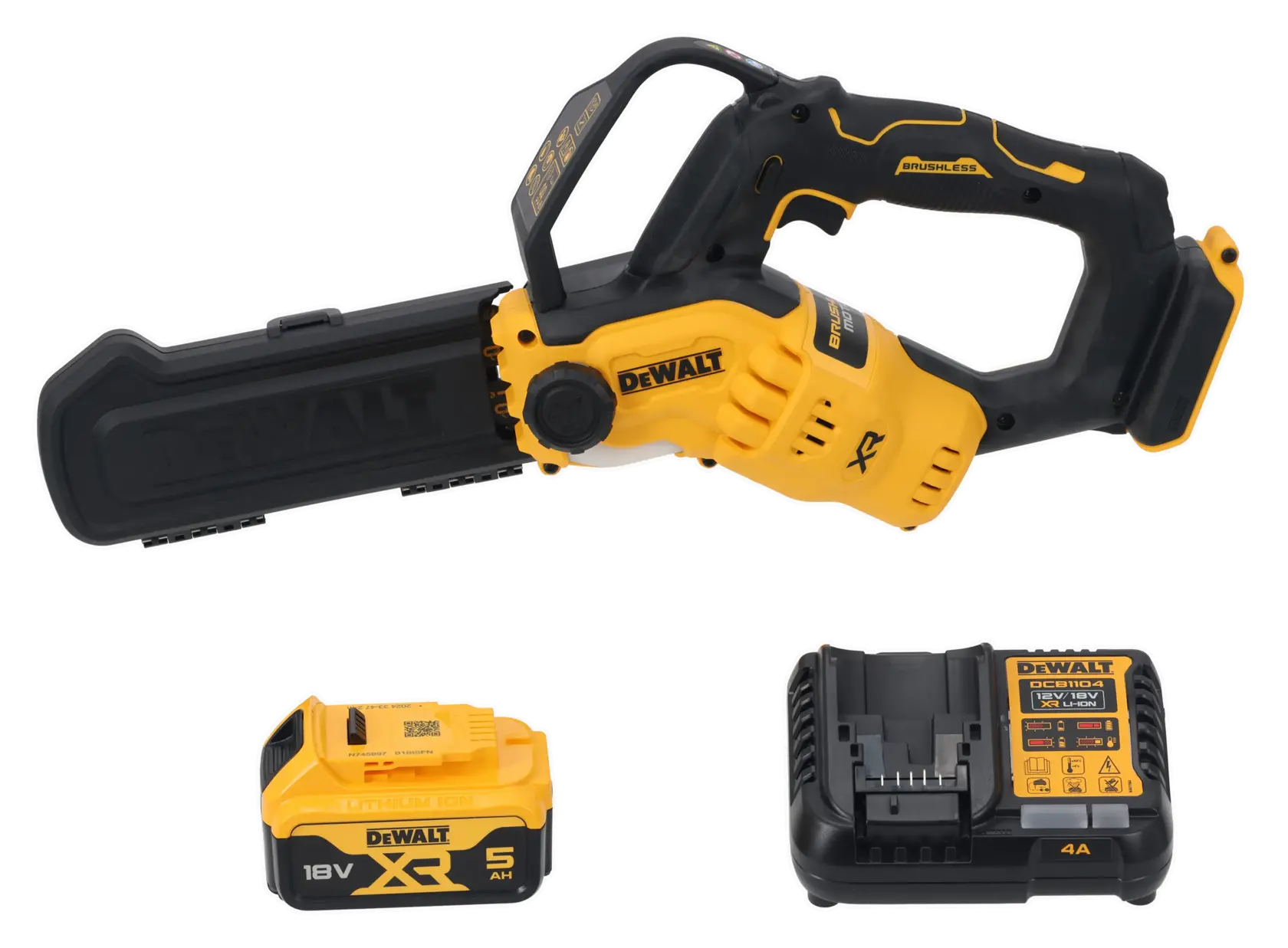 Ferăstrău de elagaj 18V XR - Kit 1x5 Ah
