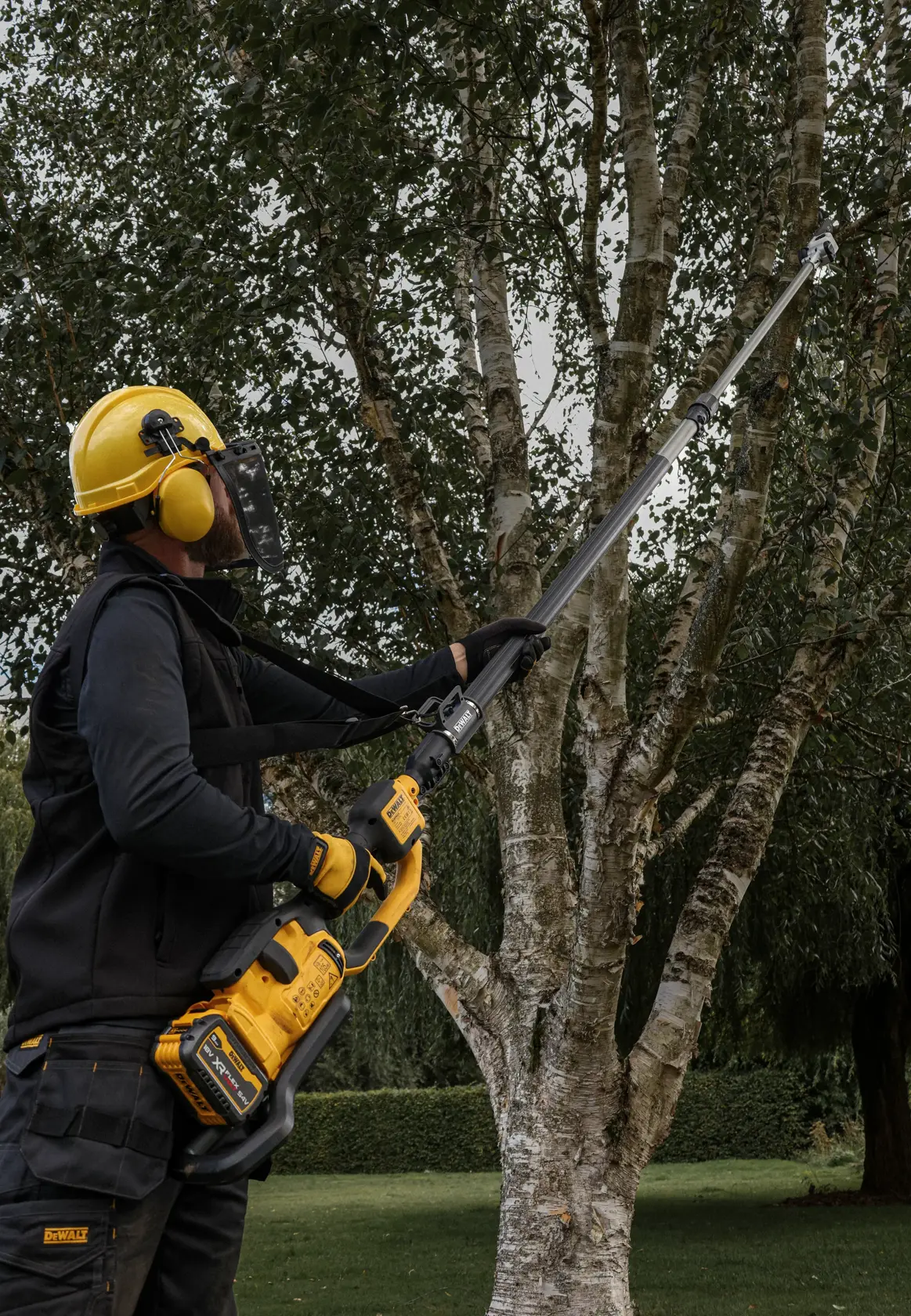 54 V XR Flexvolt cu braț divizat XR Flexvolt cu accesoriu pentru trimmer de coarde - 1 X 9 Ah