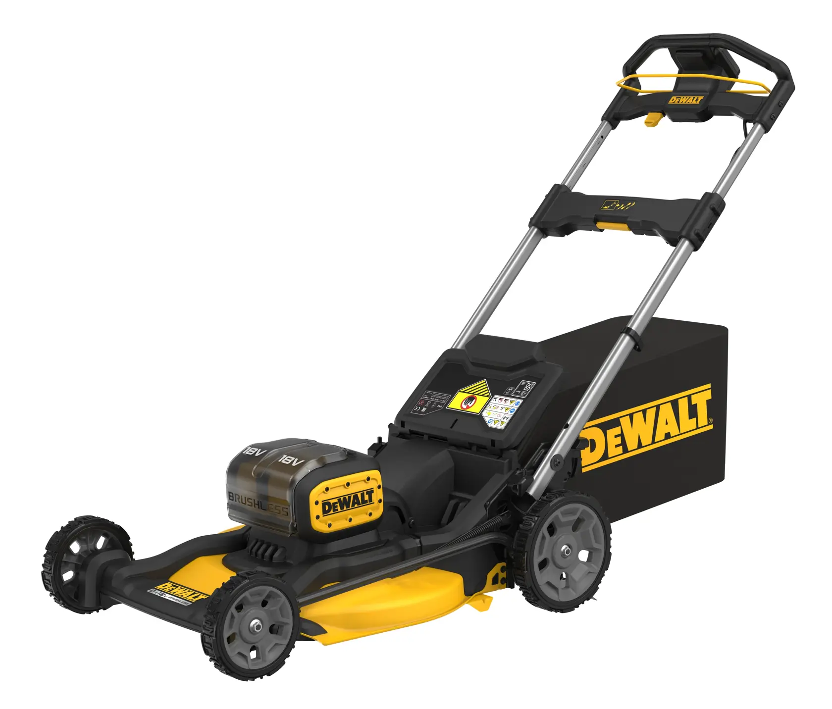 Mașină de tuns iarba cu împingere 2x18V XR - 2 x 8 Ah