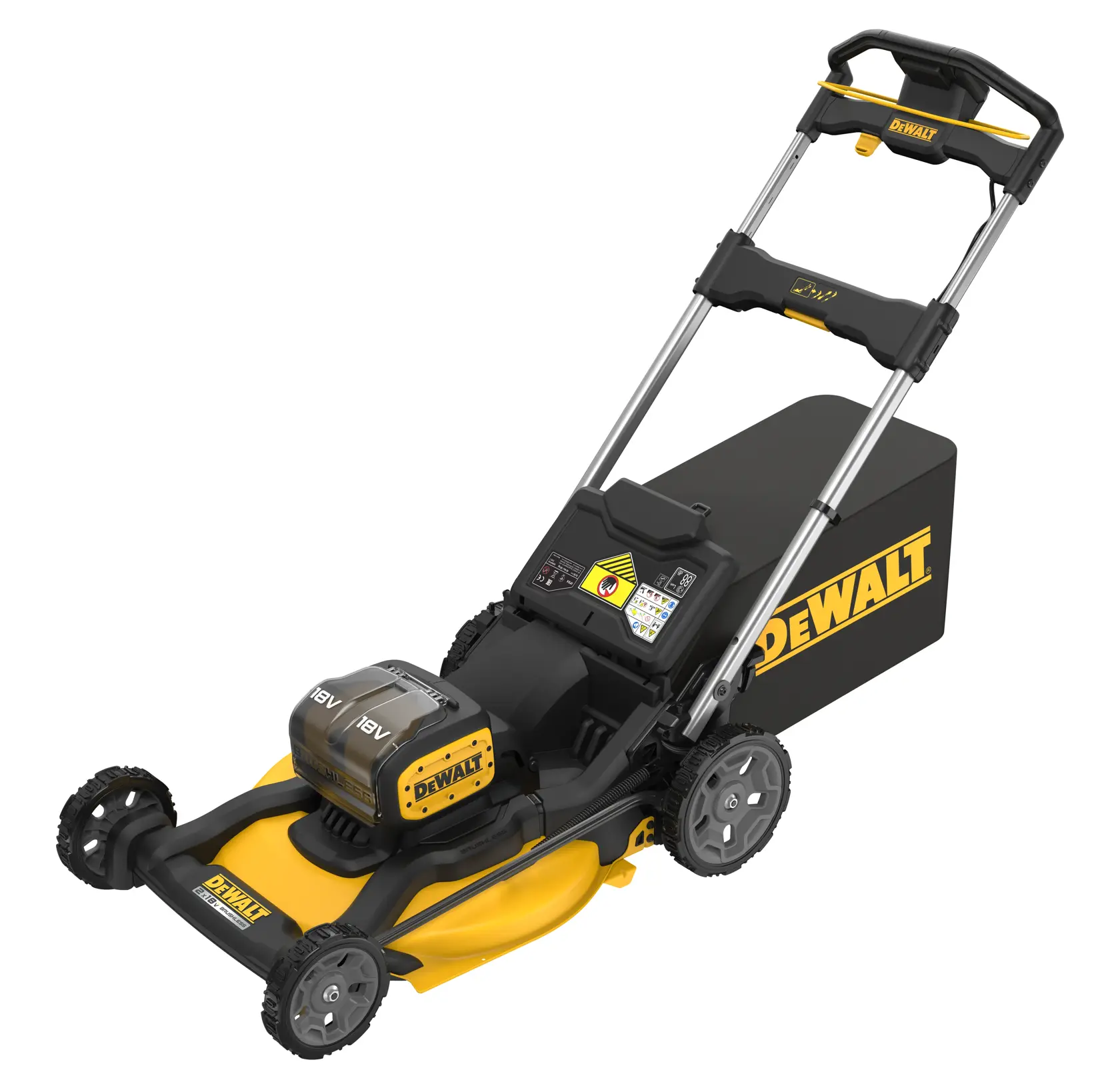 Mașină de tuns iarba cu împingere 2x18V XR - Unitate fără accesorii
