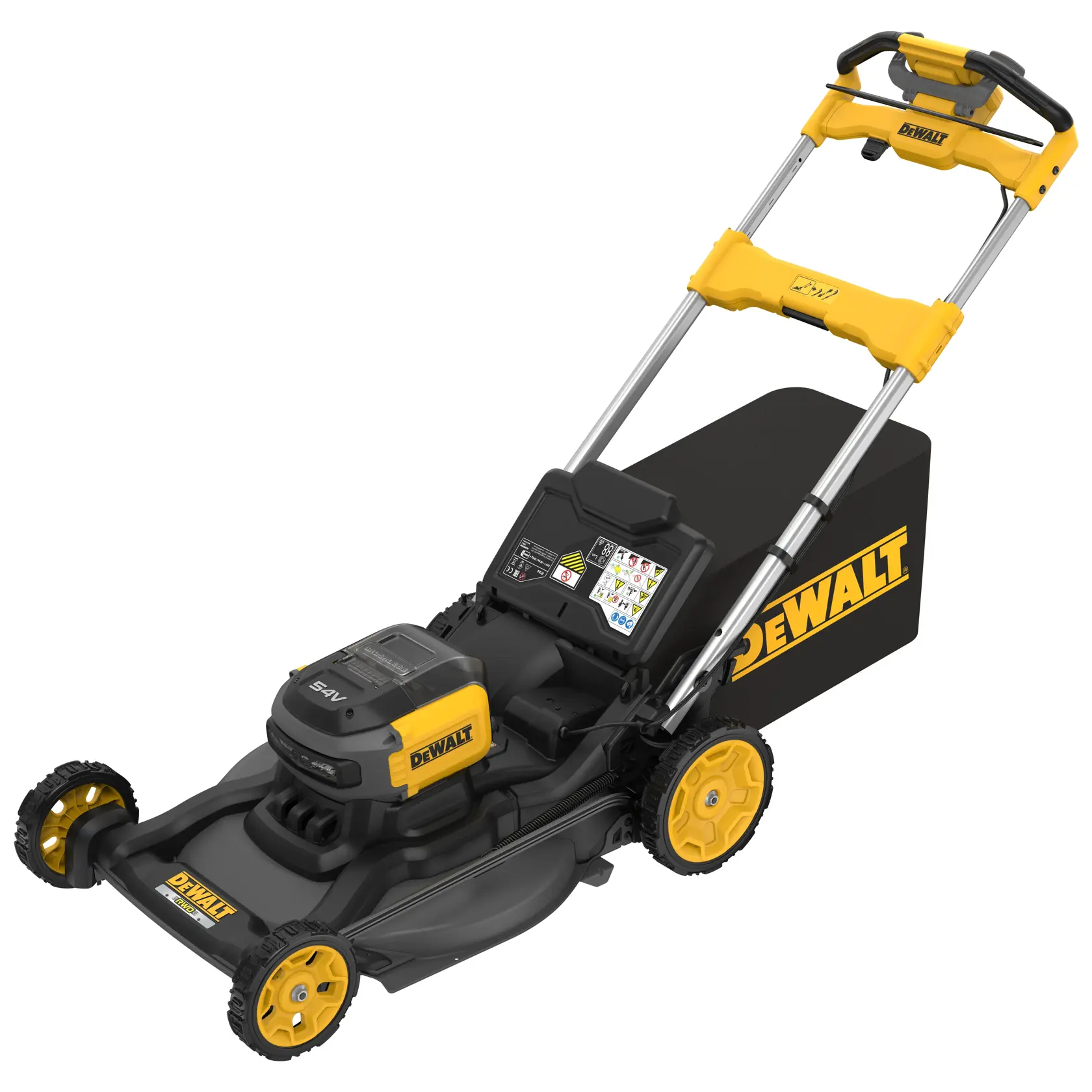 54V XR Flexvolt dupla akkumulátoros 53 cm-es, önjáró FŰNYÍRÓ