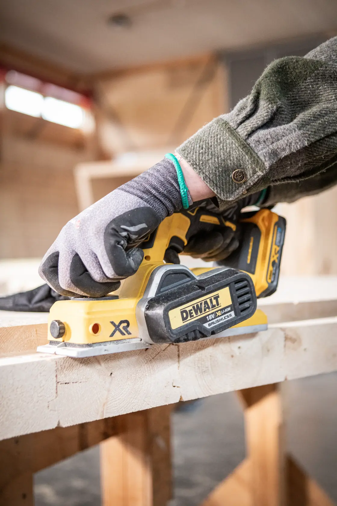 Mașină de rindeluit 18V XR - Unitate fără accesorii