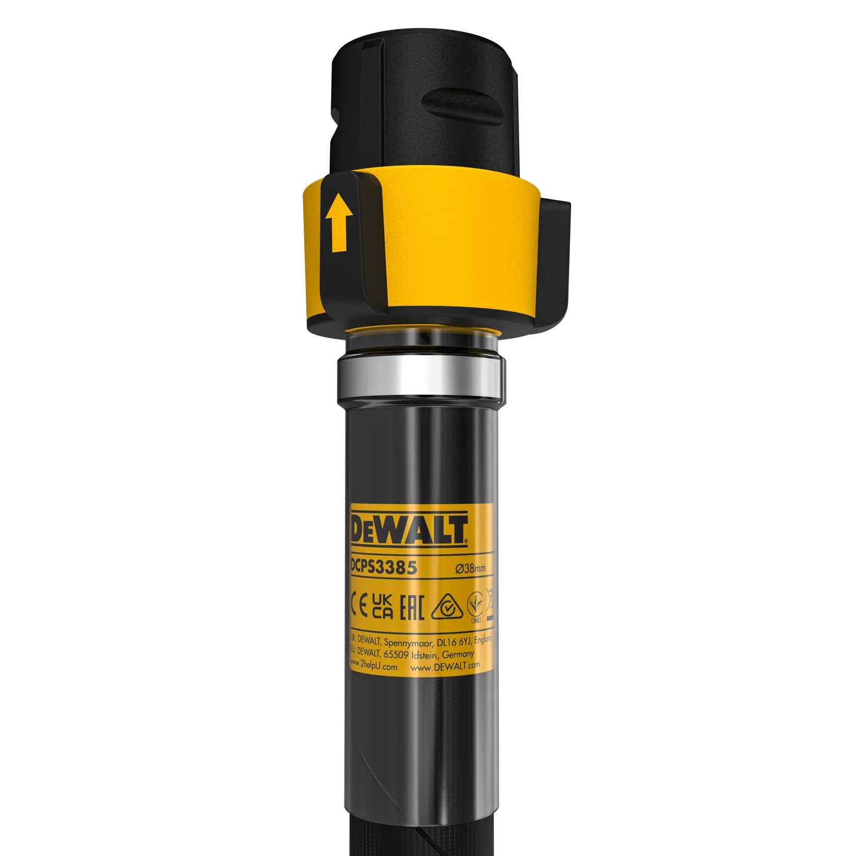 Vibrator pentru beton DEWALT® POWERSHIFT™ Cap de 38 mm / furtun de 5 m